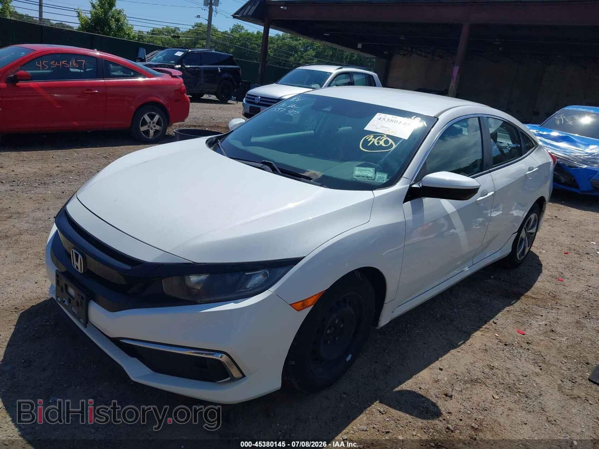 2019 HONDA CIVIC - VIN: 2HGFC2F68KH557912 - Фото 2