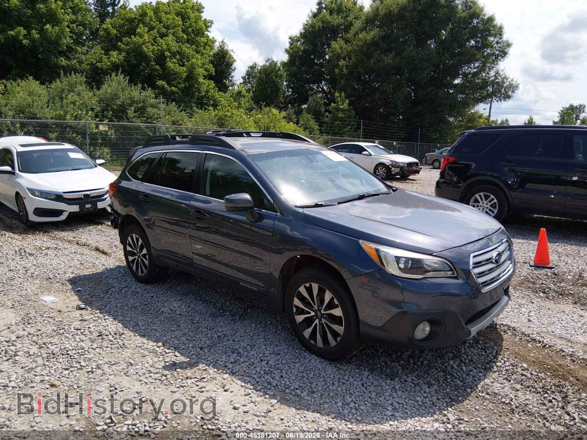 Фотография 4S4BSANC9H3276081 - SUBARU OUTBACK 2017