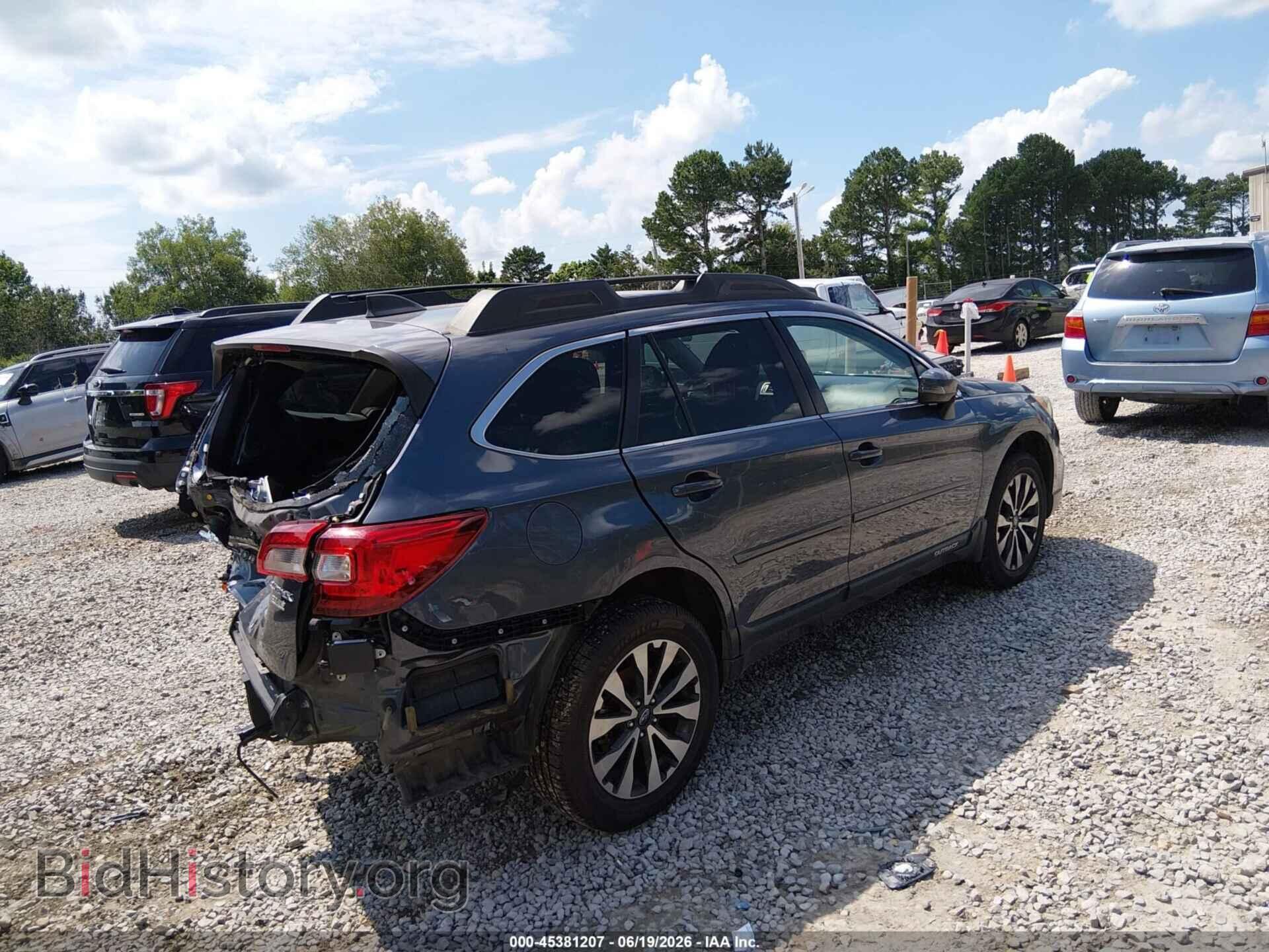 2017 SUBARU OUTBACK - VIN: 4S4BSANC9H3276081 - Фото 4