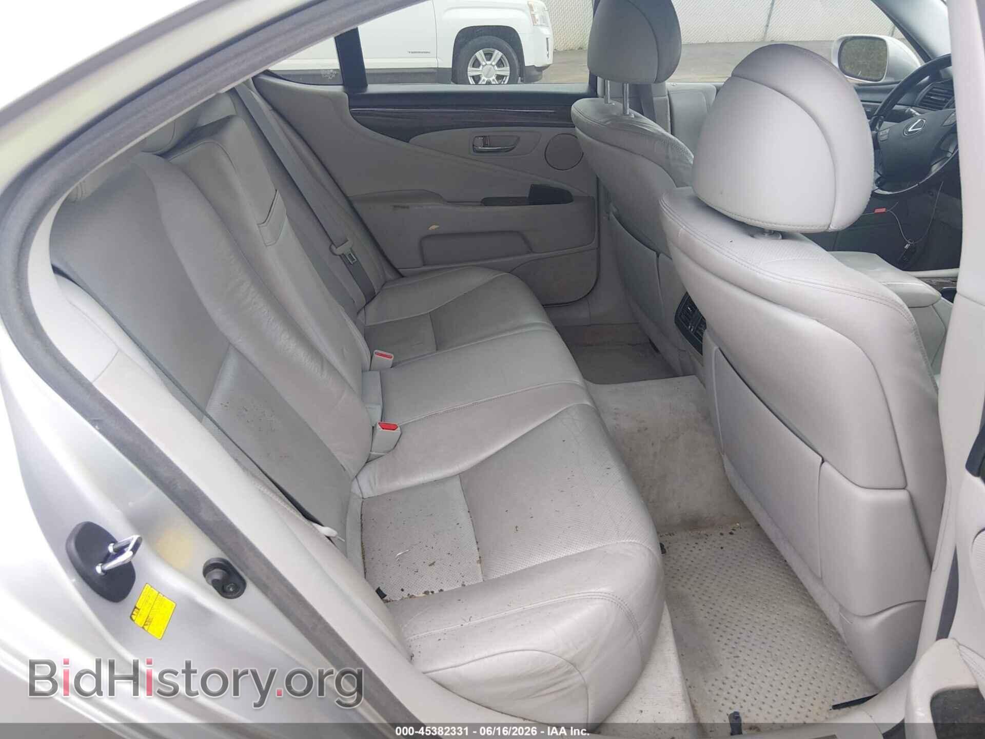2010 LEXUS LS 460 - VIN: JTHBL5EF4A5093232 - Фото 8