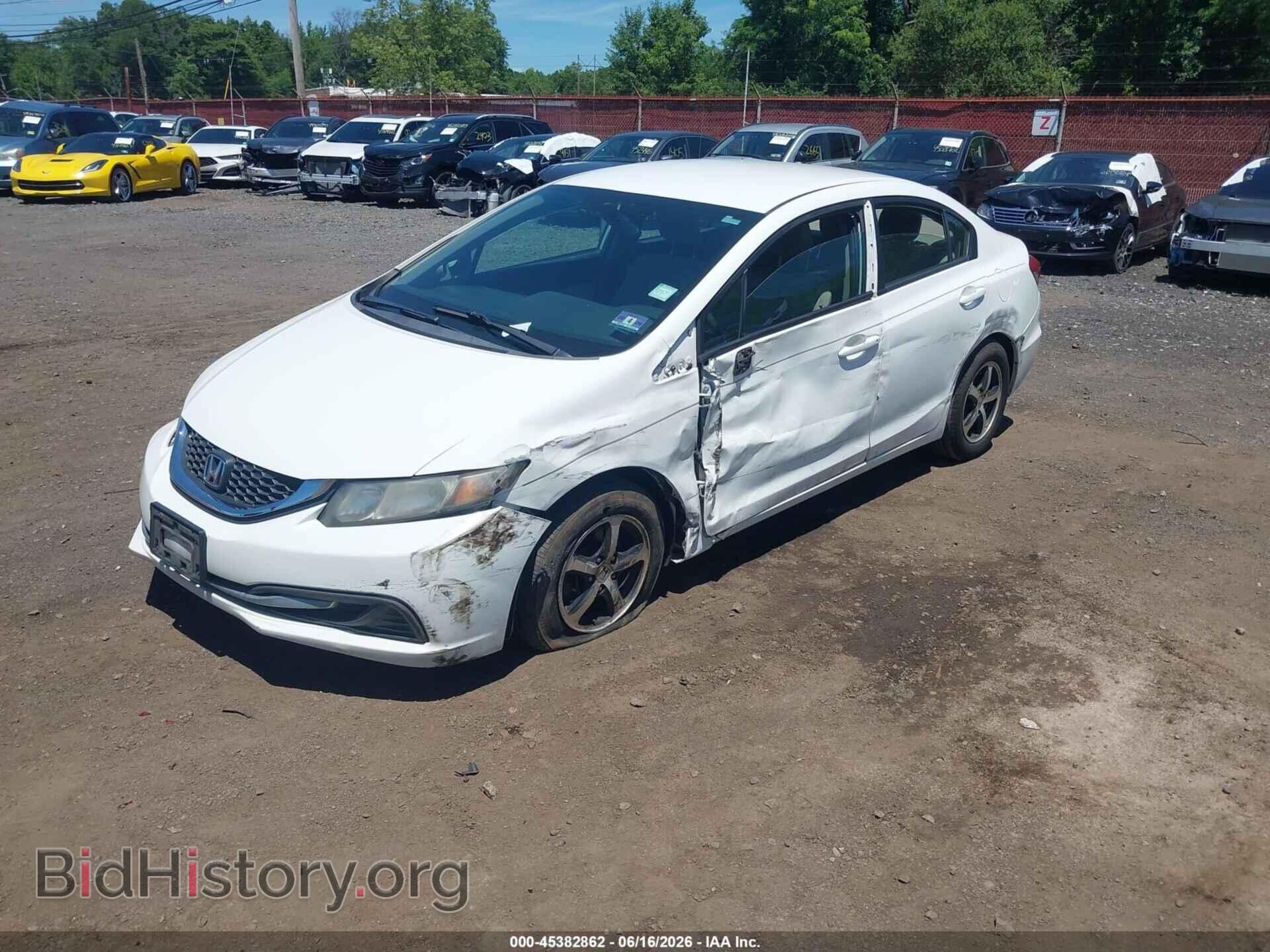 2015 HONDA CIVIC - VIN: 19XFB2F70FE248317 - Фото 2
