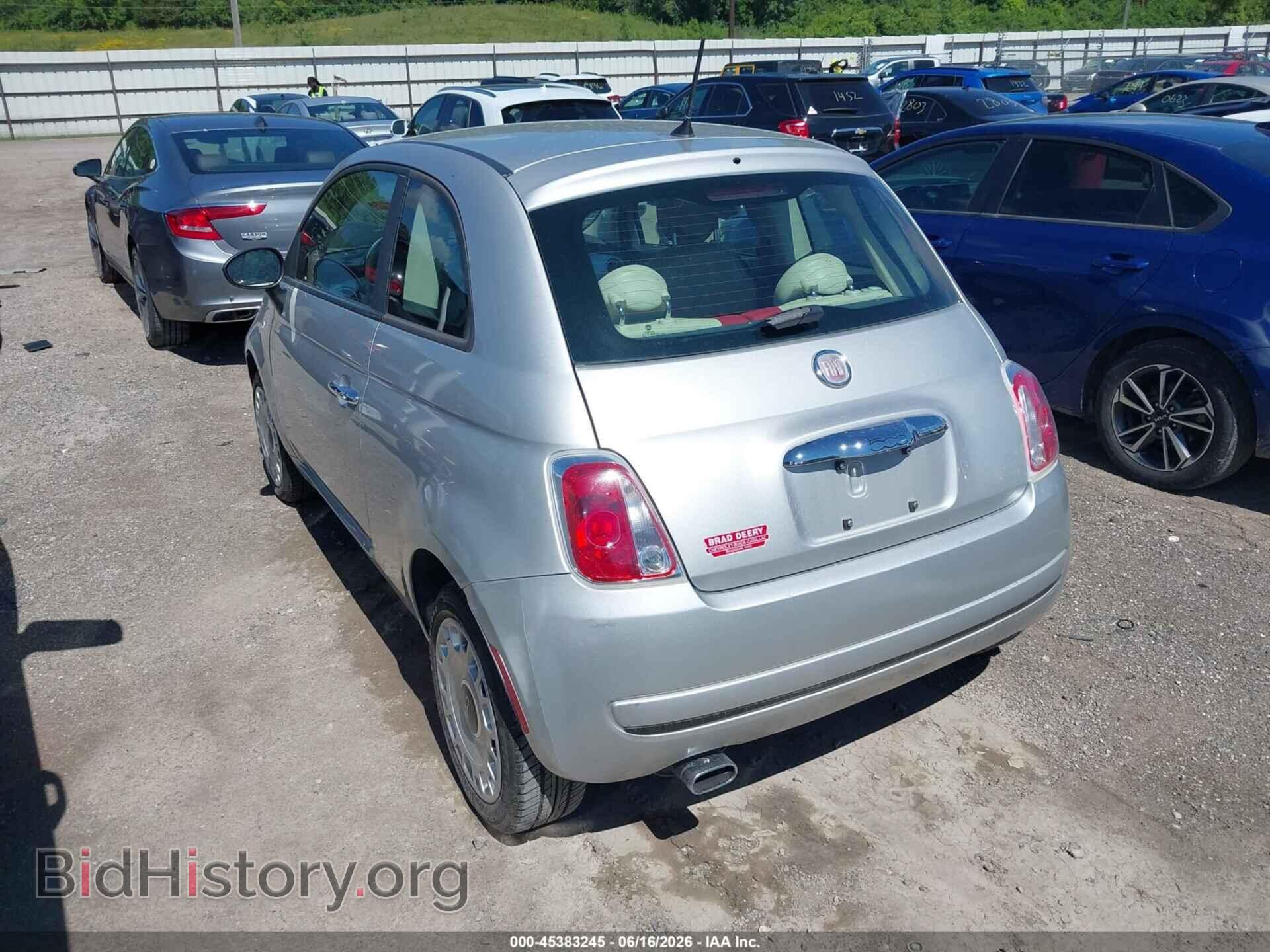2012 FIAT 500 - VIN: 3C3CFFAR0CT347870 - Photo 3