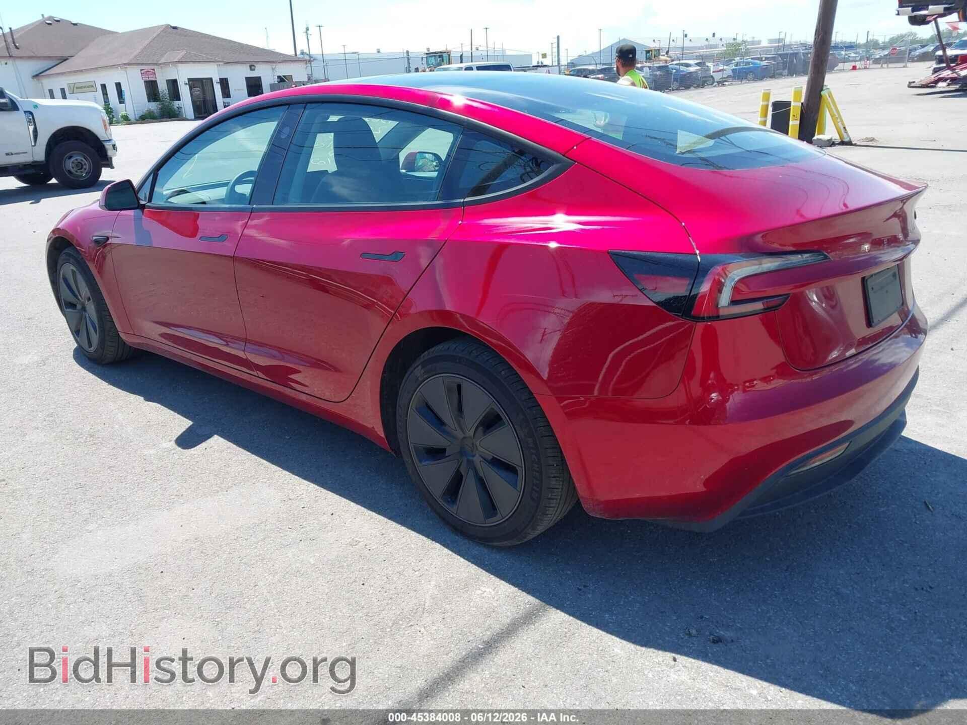2025 TESLA MODEL 3 - VIN: 5YJ3E1EA9SF925810 - Фото 3