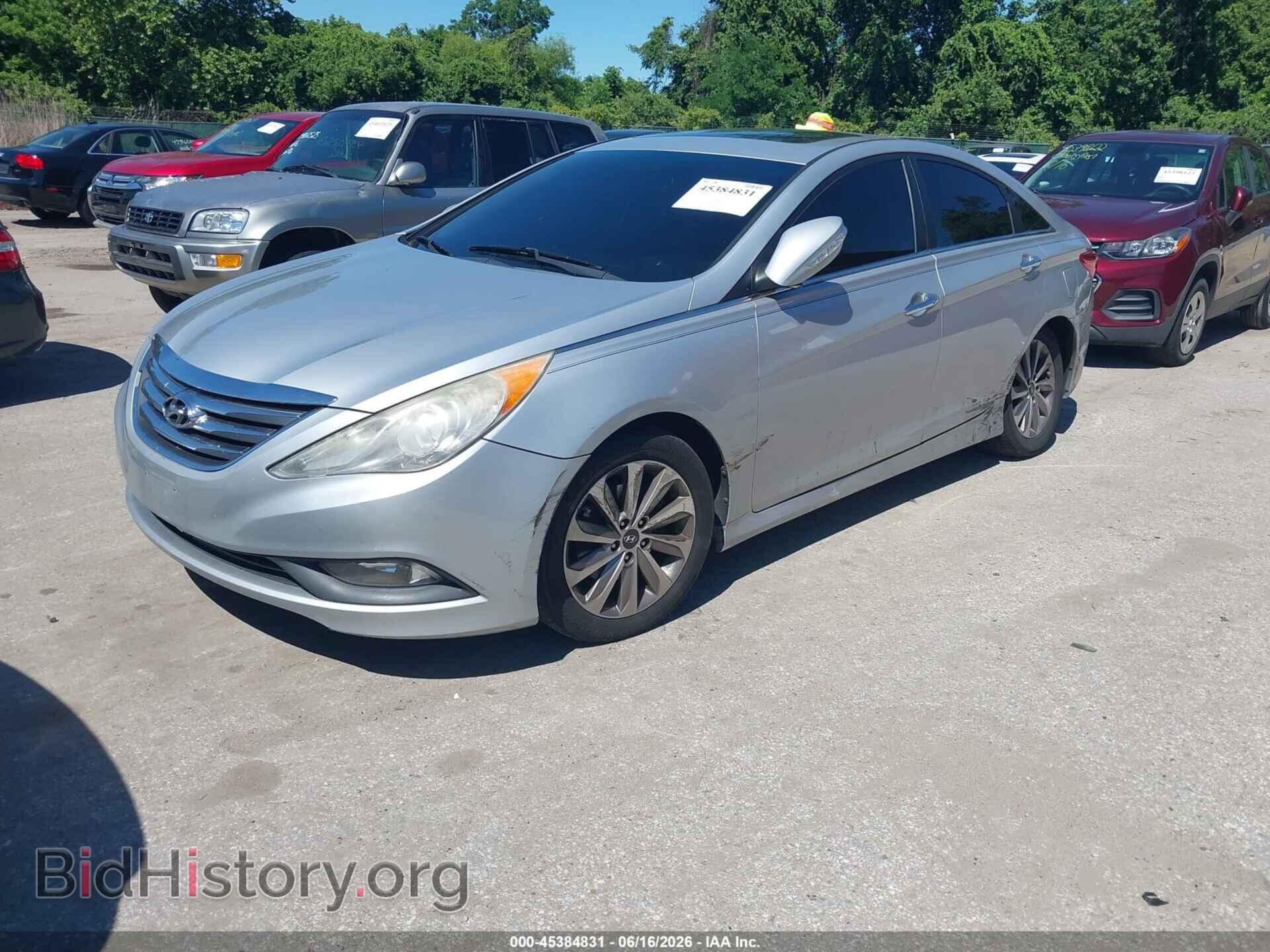 2014 HYUNDAI SONATA - VIN: 5NPEC4AB7EH868043 - Фото 2