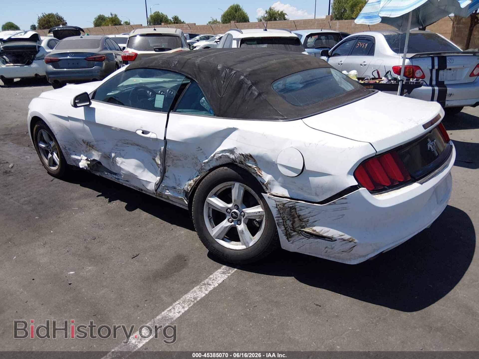 2016 FORD MUSTANG - VIN: 1FATP8EM6G5269500 - Фото 3