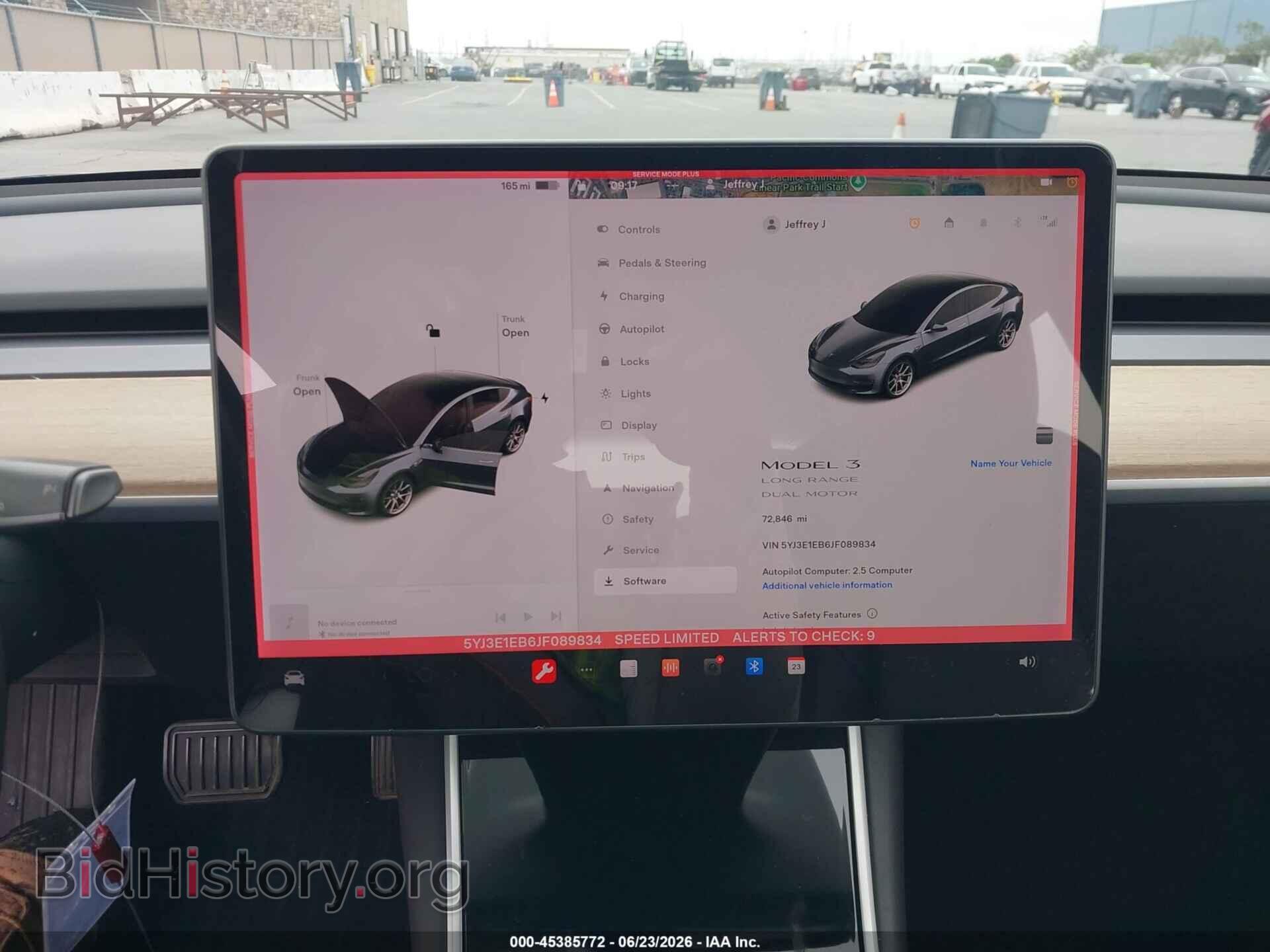2018 TESLA MODEL 3 - VIN: 5YJ3E1EB6JF089834 - Фото 7