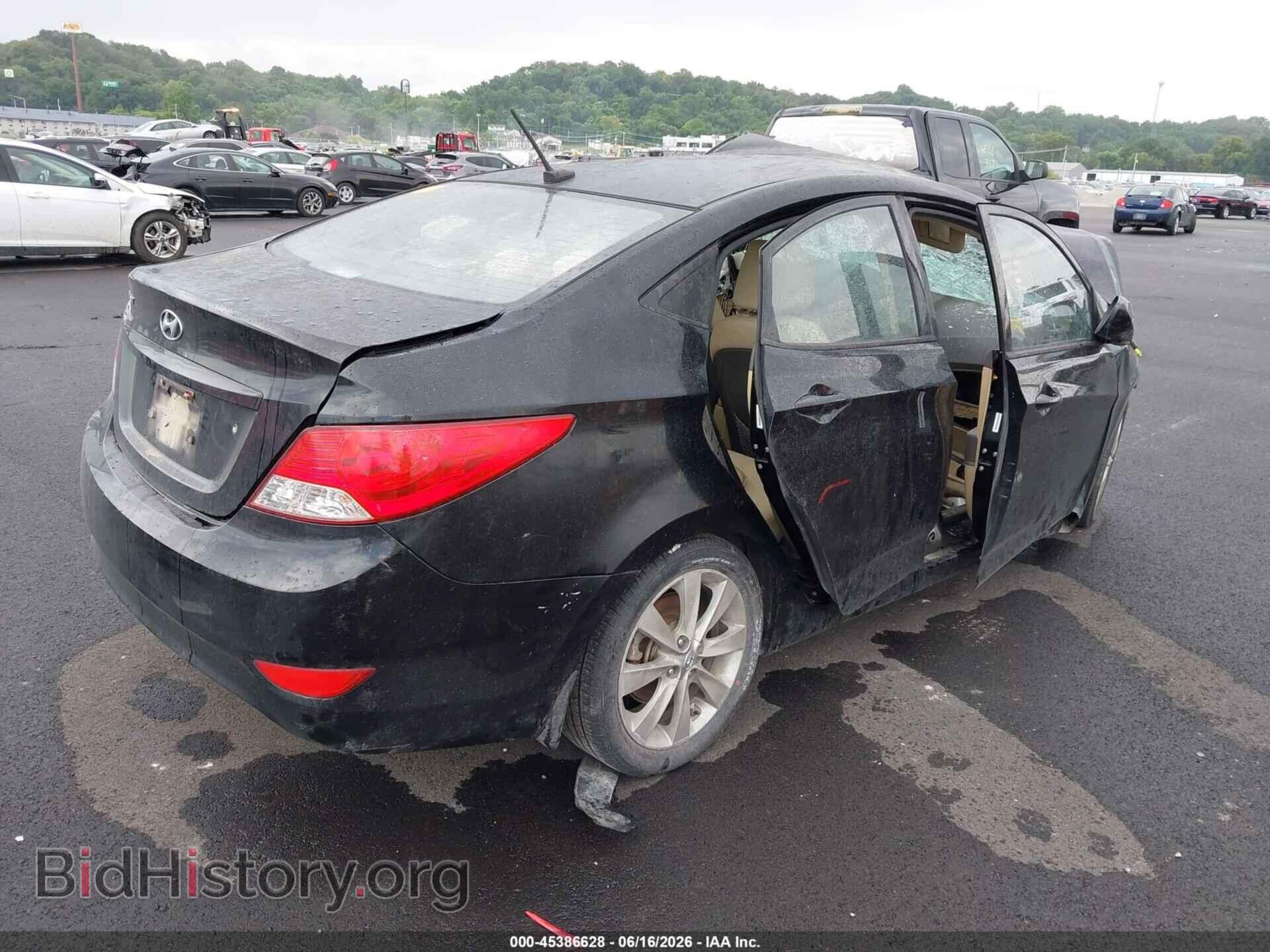2013 HYUNDAI ACCENT - VIN: KMHCU4AE7DU307839 - Photo 4
