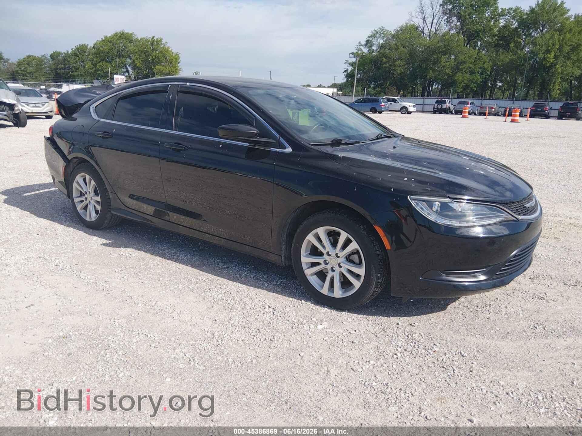Photo 1C3CCCFB7GN196339 - CHRYSLER 200 2016