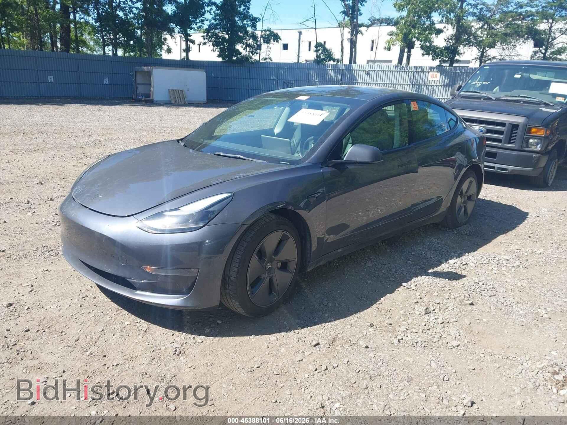 2022 TESLA MODEL 3 - VIN: 5YJ3E1EB7NF320729 - Фото 2