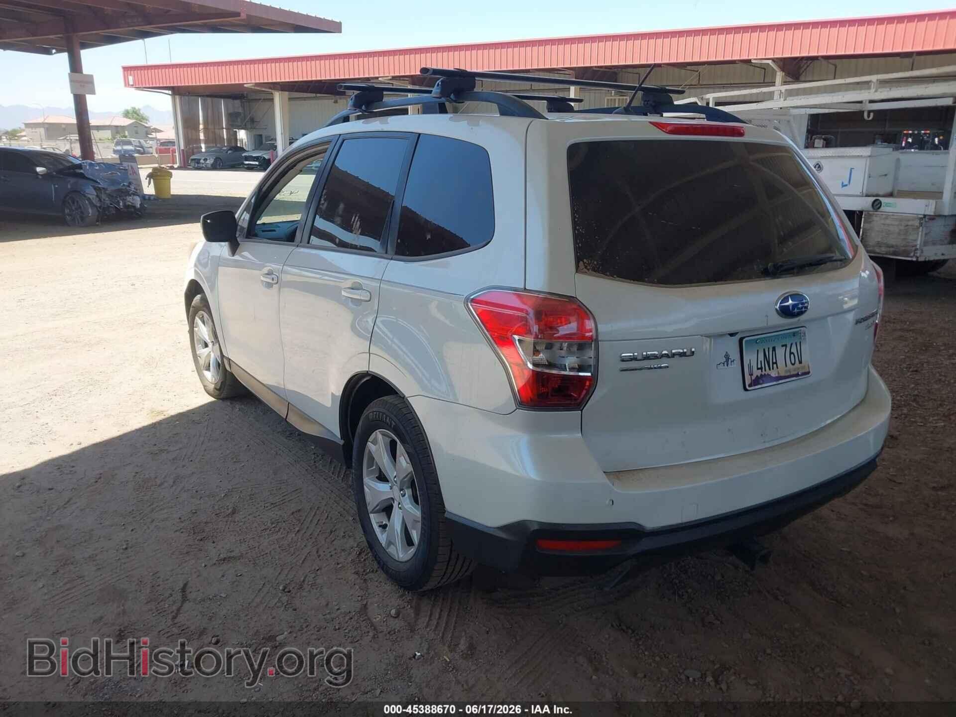 2015 SUBARU FORESTER - VIN: JF2SJADC8FH551160 - Фото 3