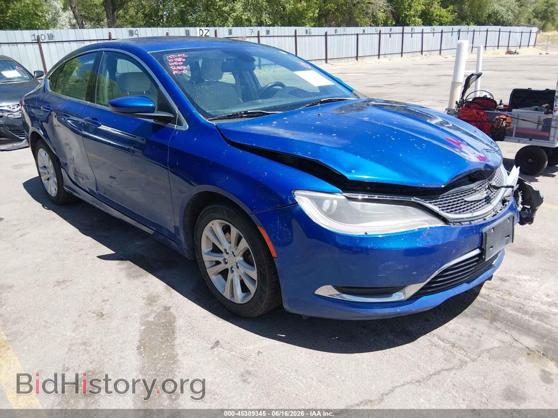 Photo 1C3CCCAB2FN660577 - CHRYSLER 200 2015