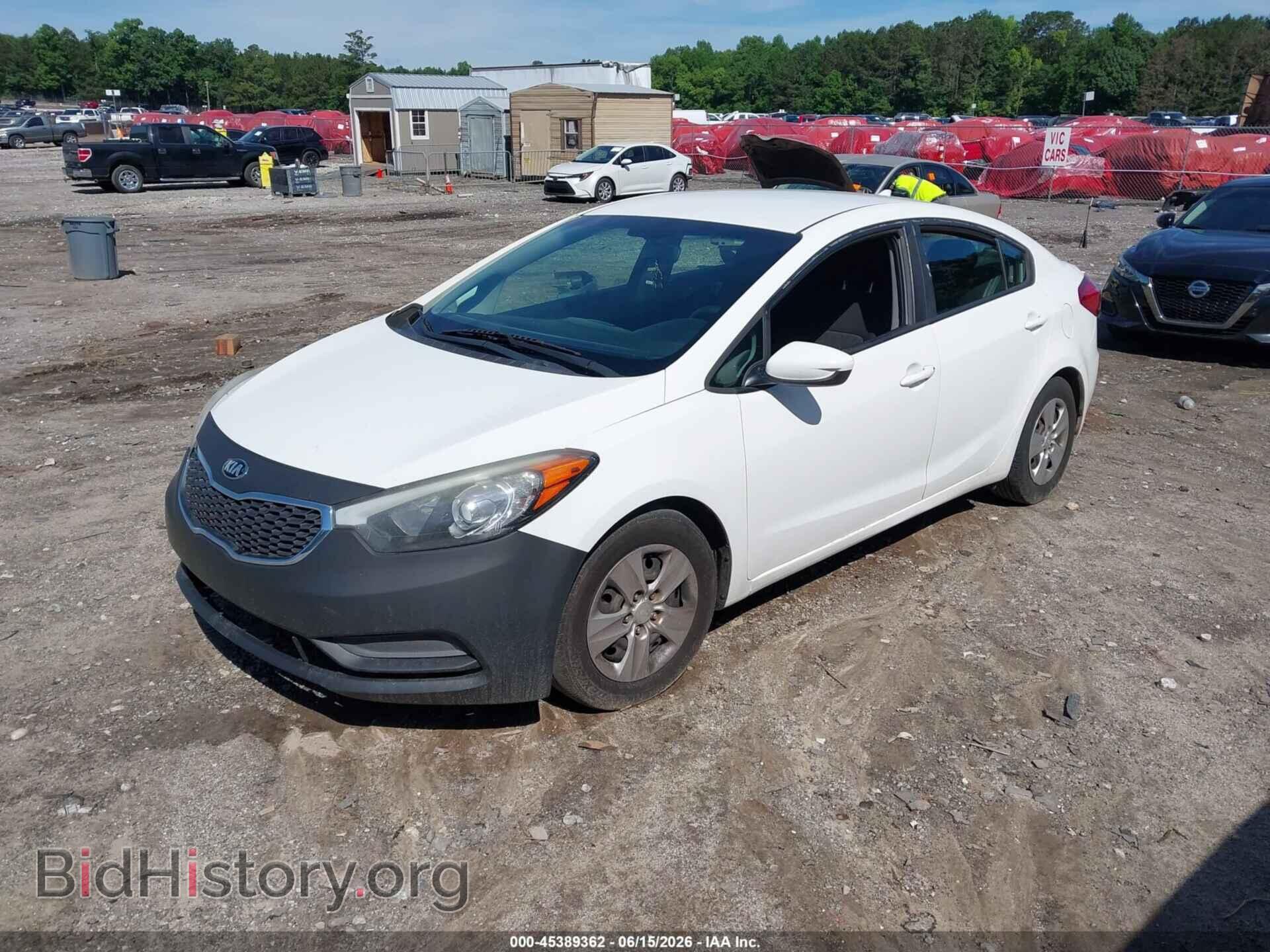 2016 KIA FORTE - VIN: KNAFK4A6XG5620072 - Фото 2