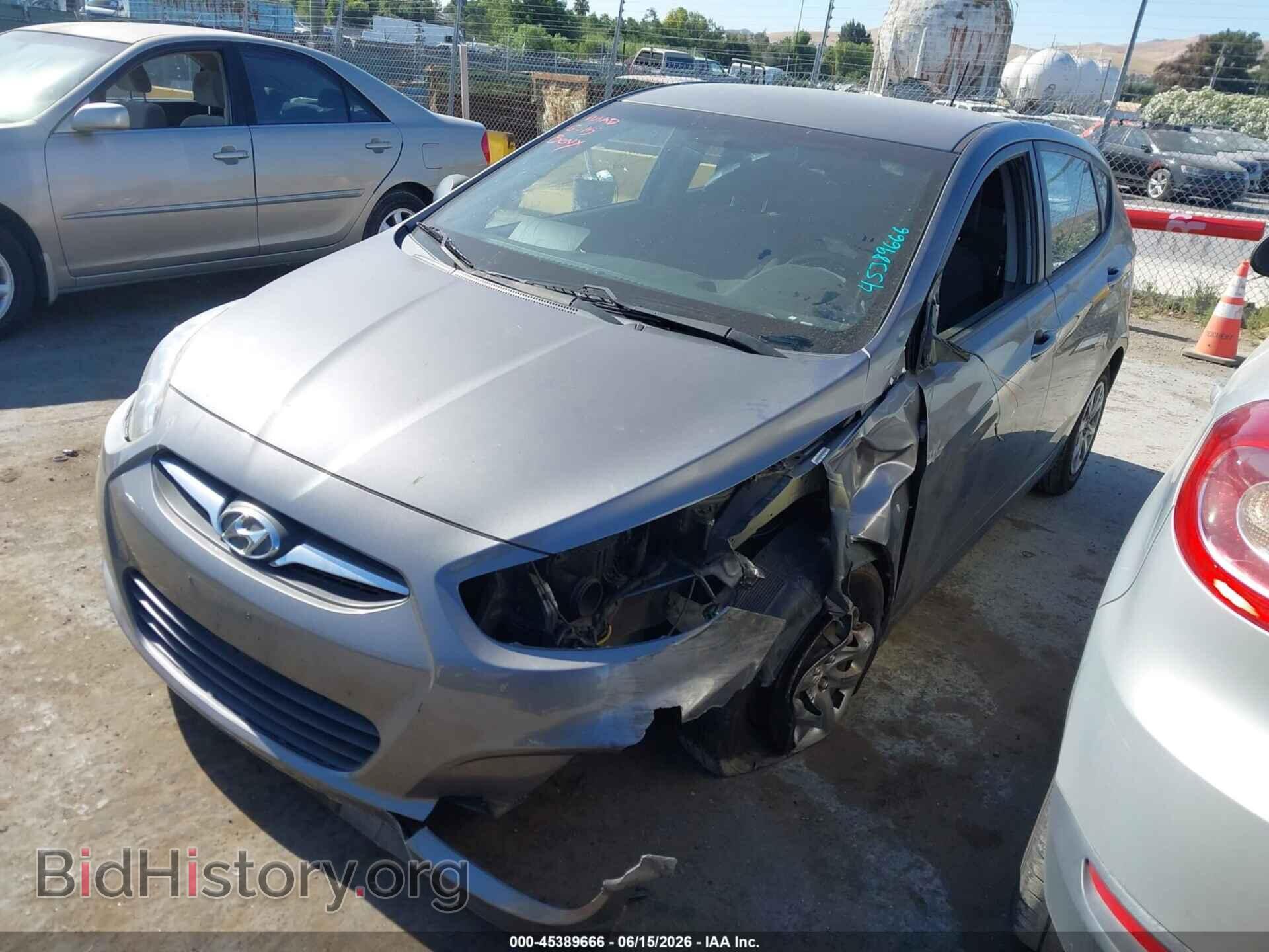 2014 HYUNDAI ACCENT - VIN: KMHCT5AEXEU151175 - Photo 2