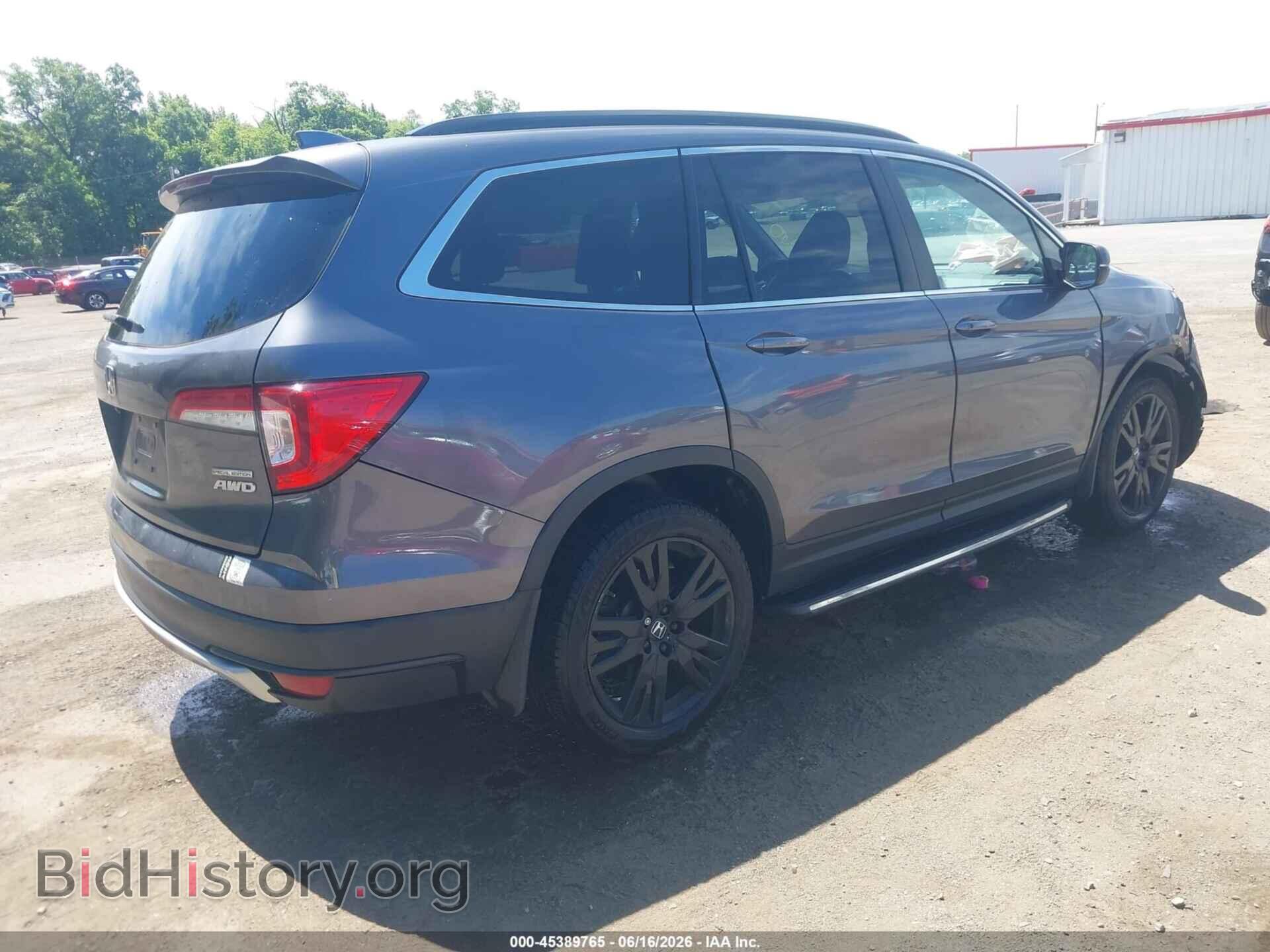 2021 HONDA PILOT - VIN: 5FNYF6H24MB064317 - Фото 4