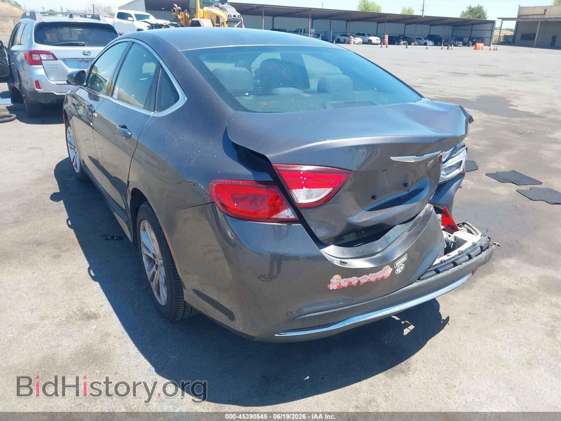 2016 CHRYSLER 200 - VIN: 1C3CCCAB3GN111861 - Фото 3