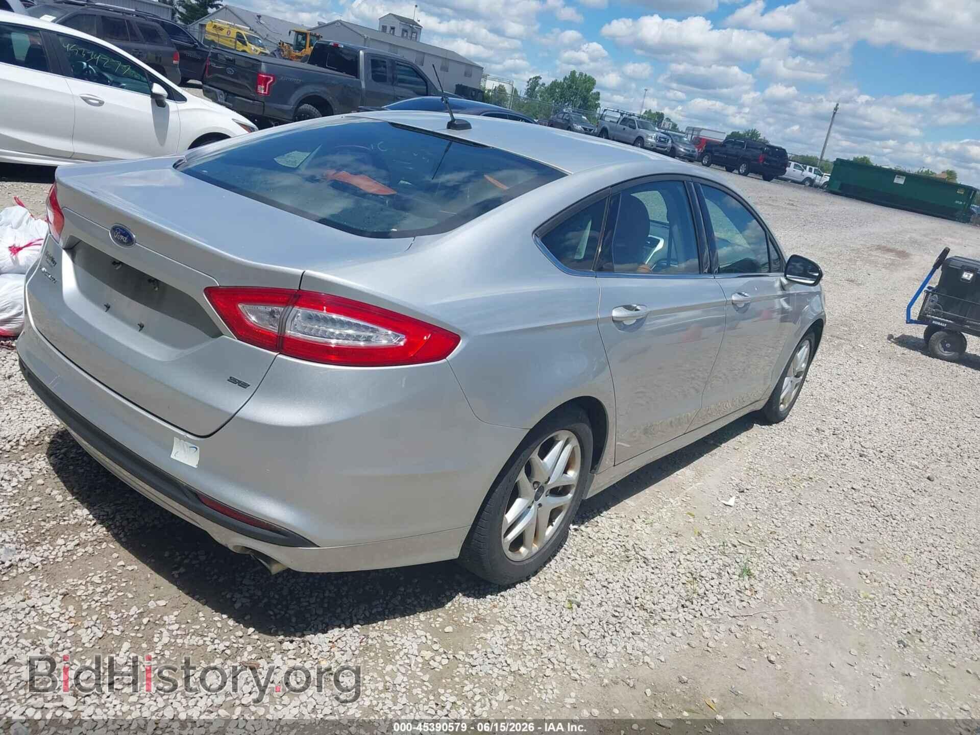 2014 FORD FUSION - VIN: 1FA6P0H70E5370890 - Фото 4
