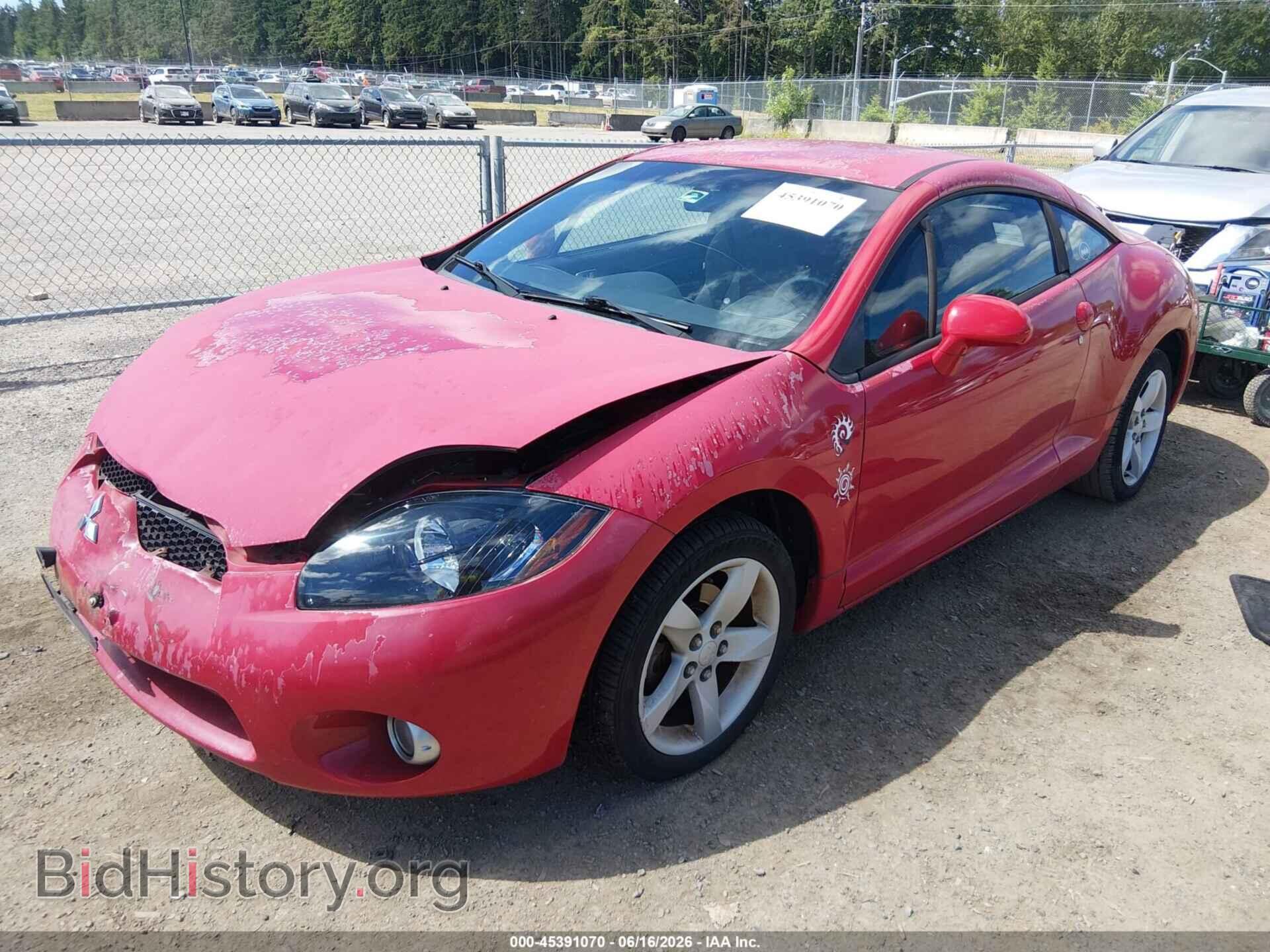 2006 MITSUBISHI ECLIPSE - VIN: 4A3AK34T86E016086 - Photo 2