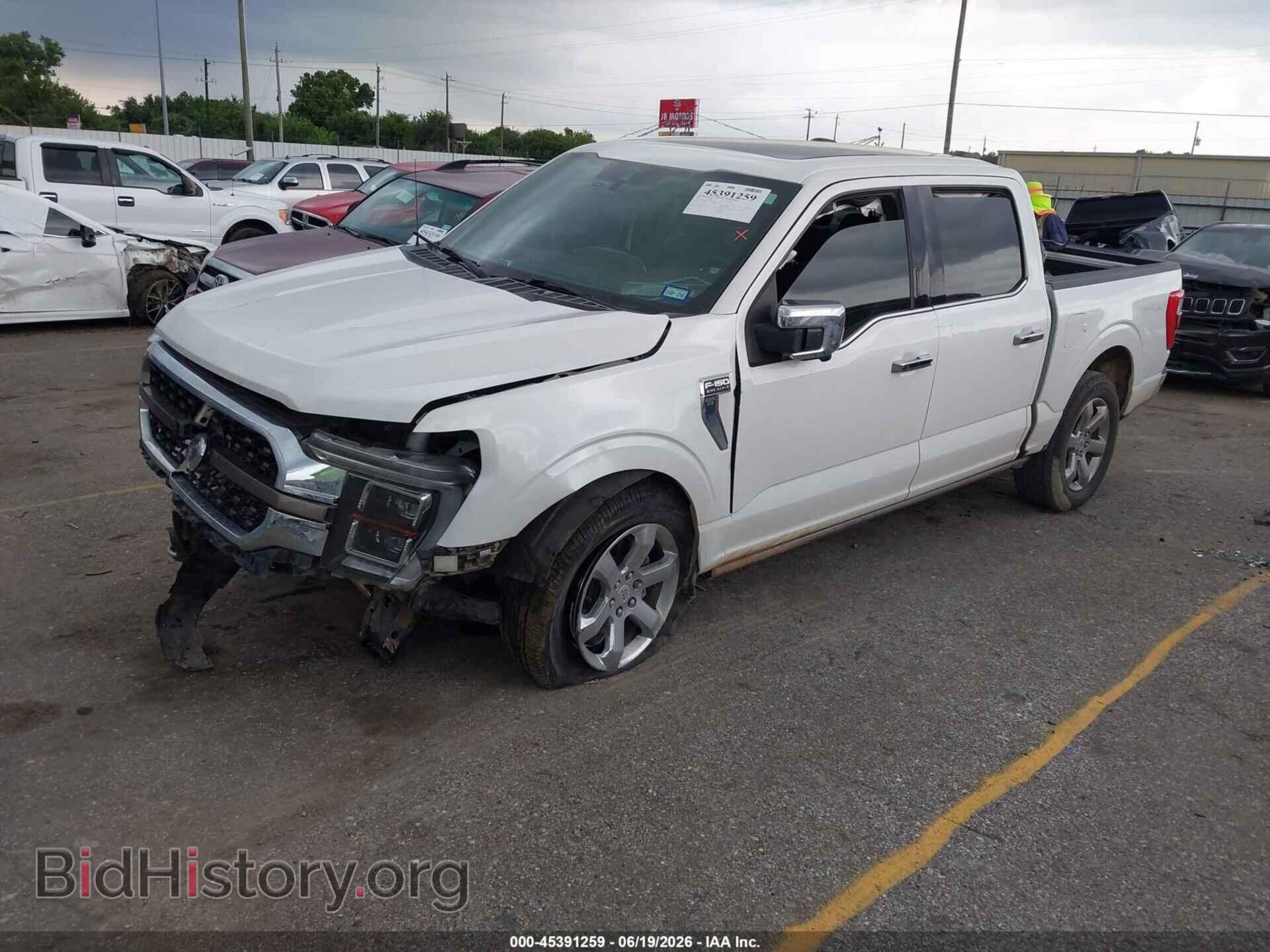 2021 FORD F-150 - VIN: 1FTFW1E83MFA59690 - Фото 2