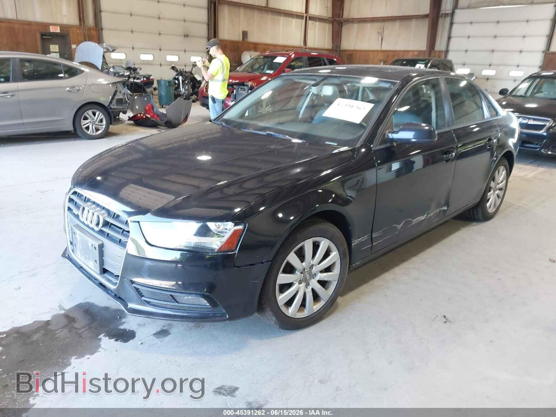 2013 AUDI A4 - VIN: WAUBFAFL8DN026656 - Фото 2