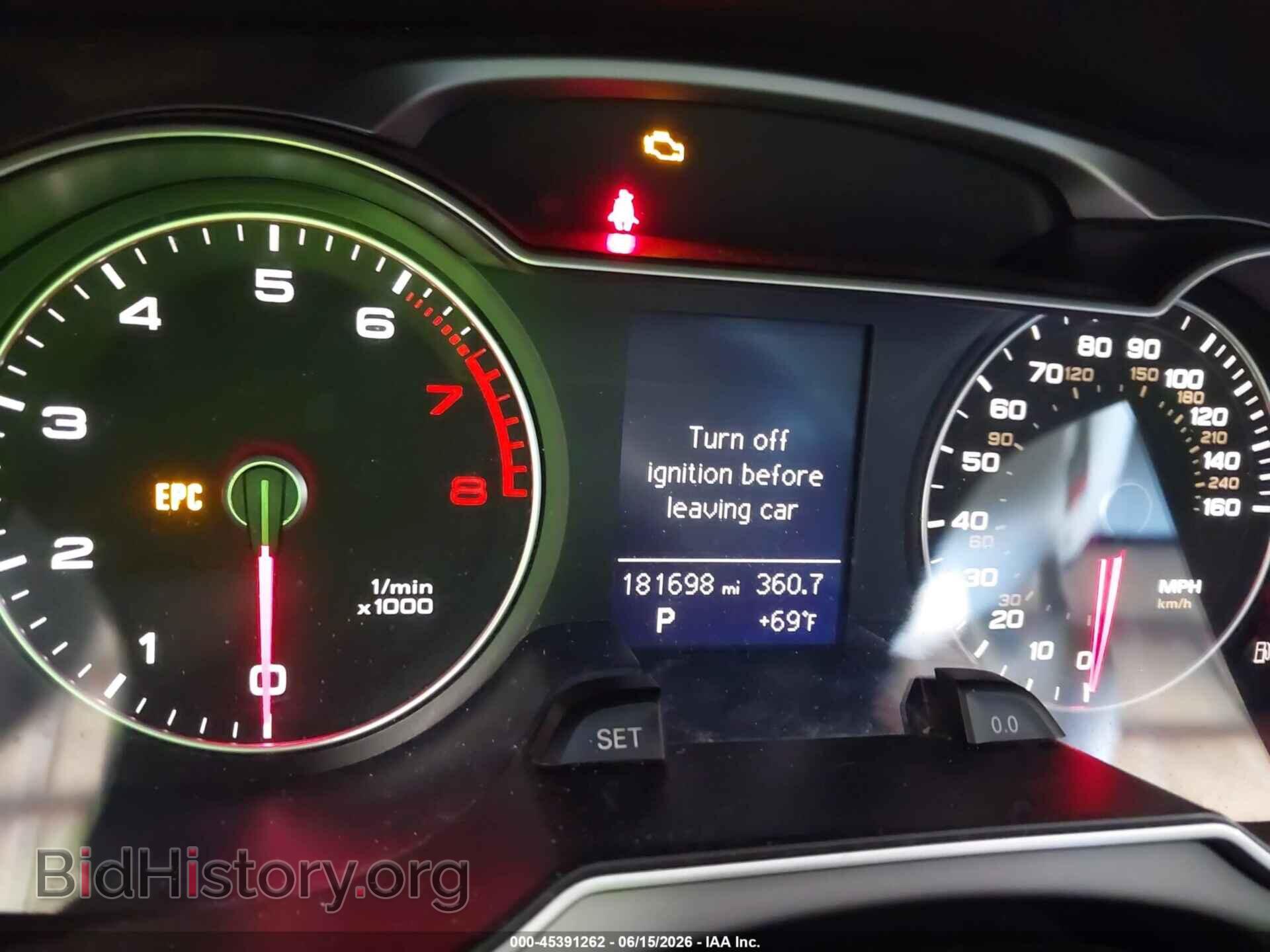 2013 AUDI A4 - VIN: WAUBFAFL8DN026656 - Фото 7