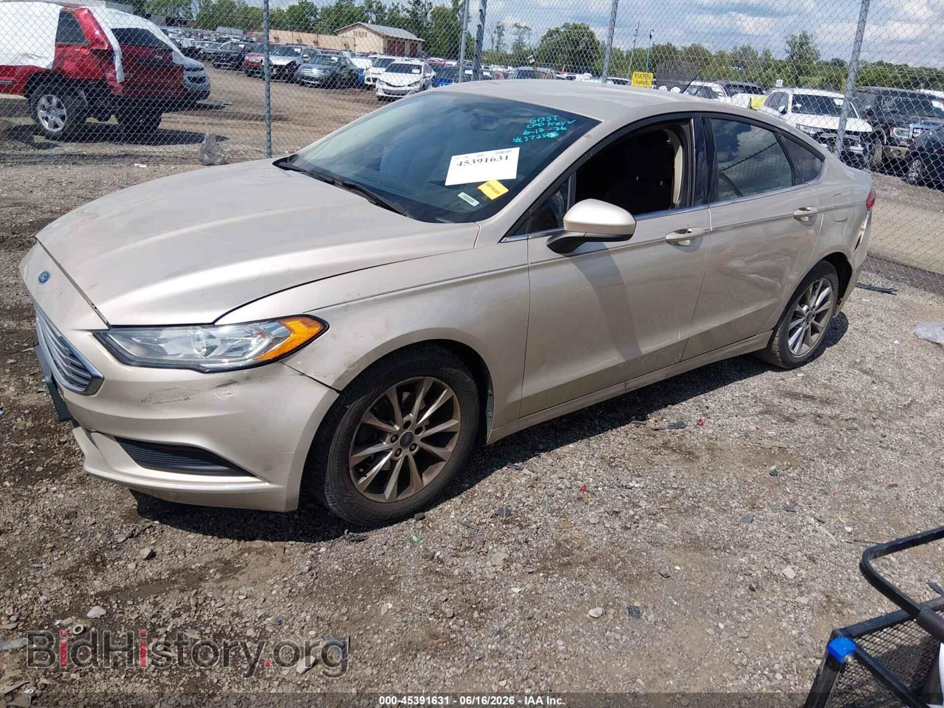 2017 FORD FUSION - VIN: 3FA6P0H76HR372533 - Фото 2