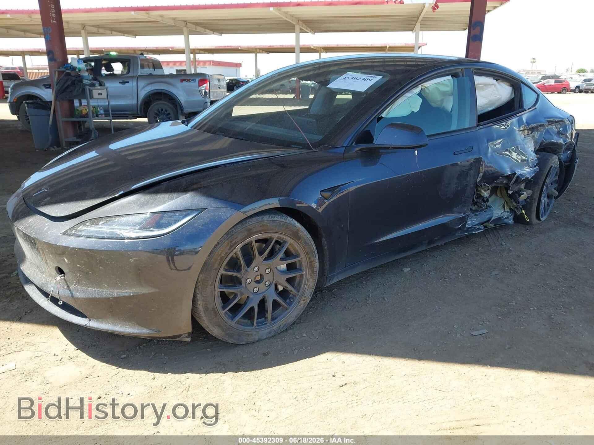 2024 TESLA MODEL 3 - VIN: 5YJ3E1EB3RF744690 - Фото 2