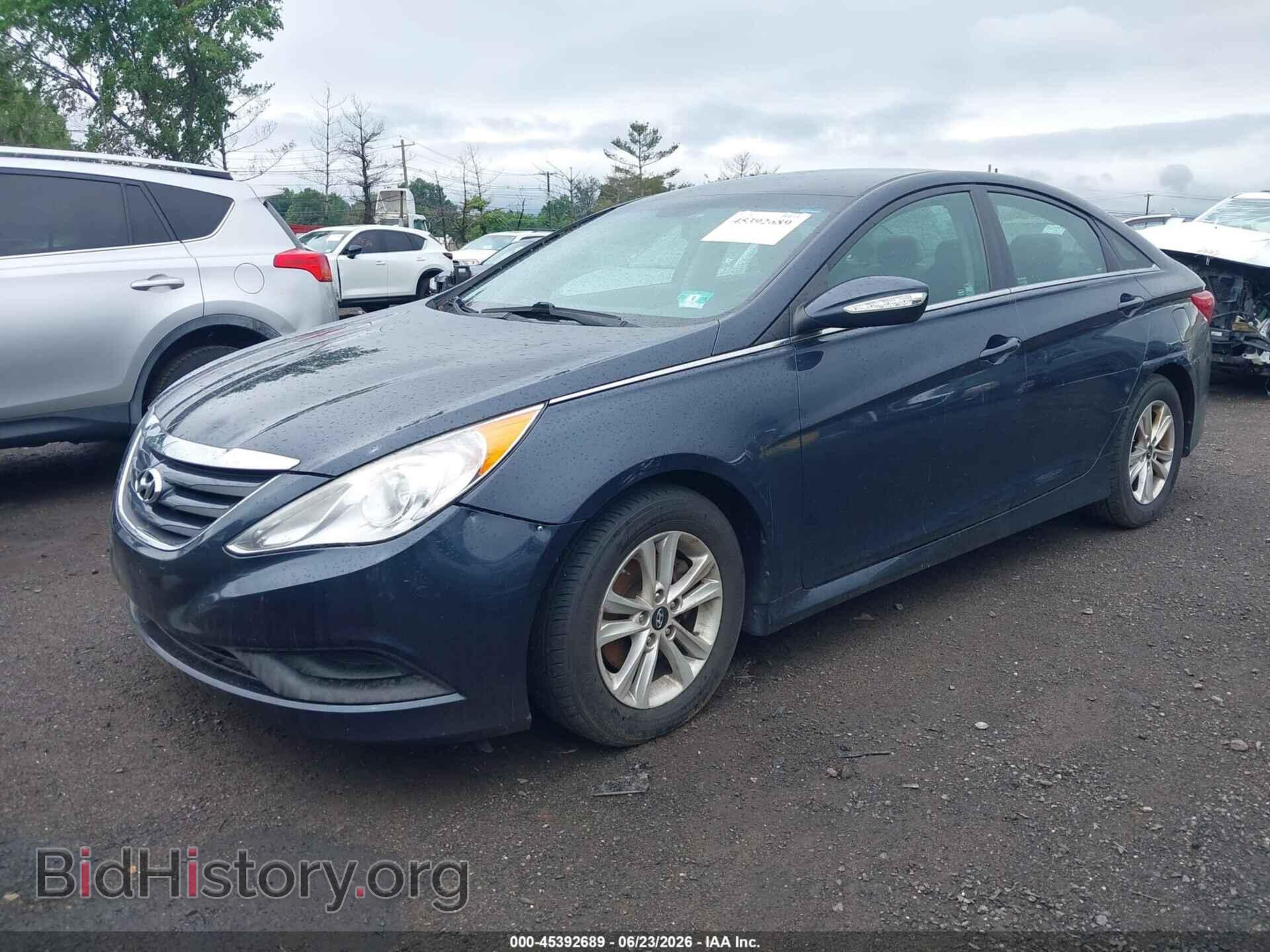2014 HYUNDAI SONATA - VIN: 5NPEB4AC8EH835256 - Фото 2