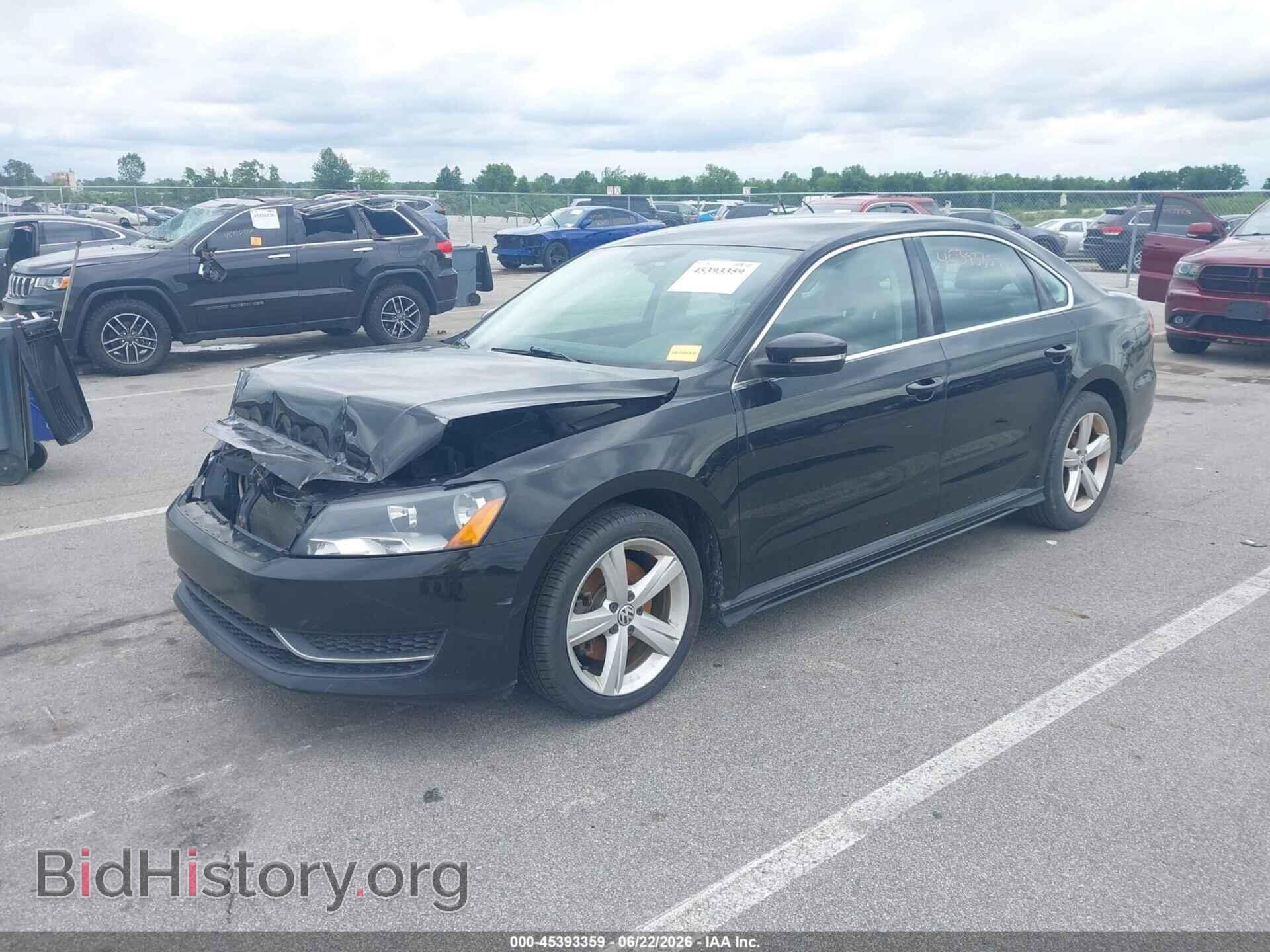 2014 VOLKSWAGEN PASSAT - VIN: 1VWBP7A32EC005838 - Фото 2