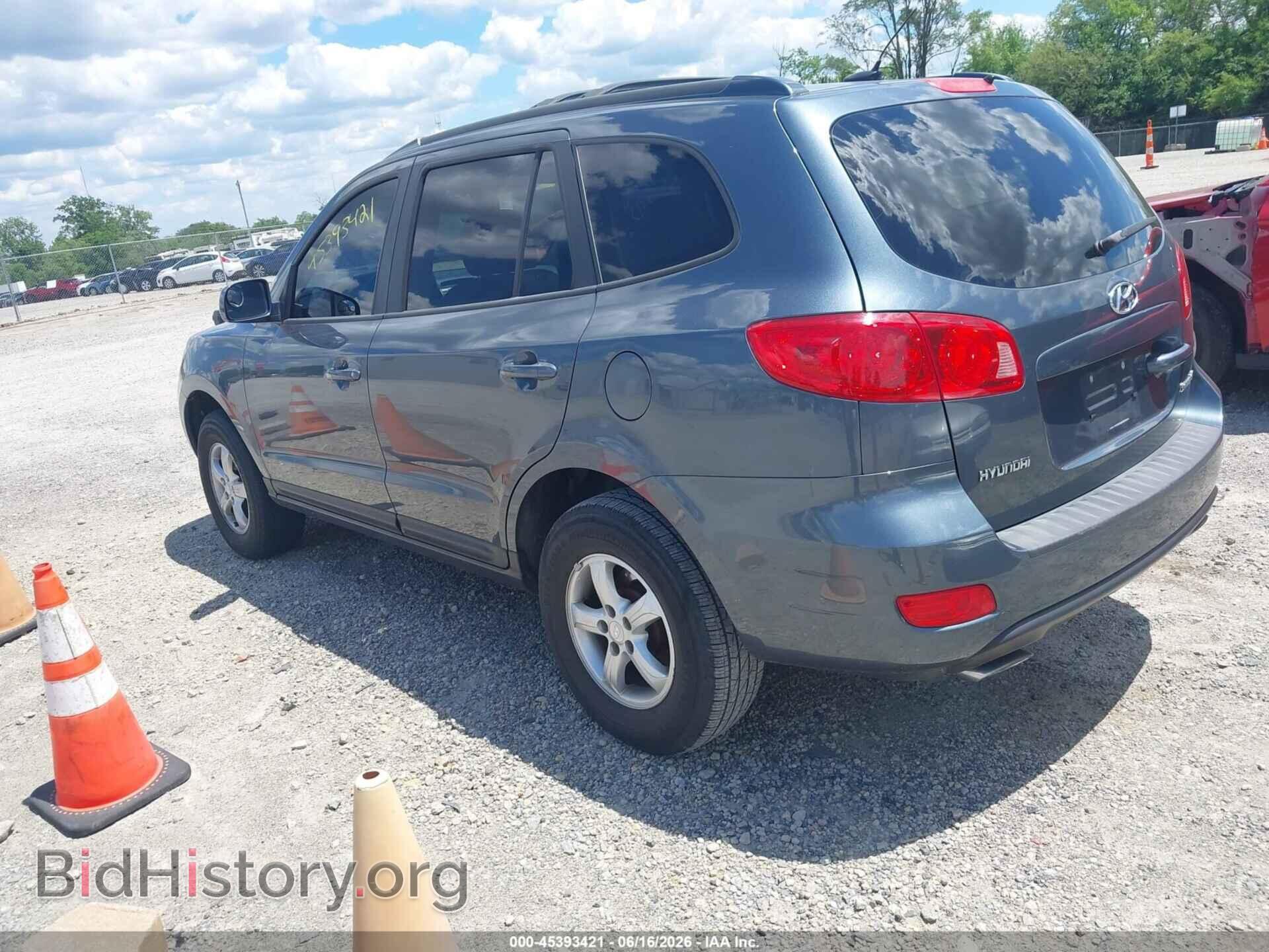 2007 HYUNDAI SANTA FE - VIN: 5NMSG13D57H123036 - Фото 3