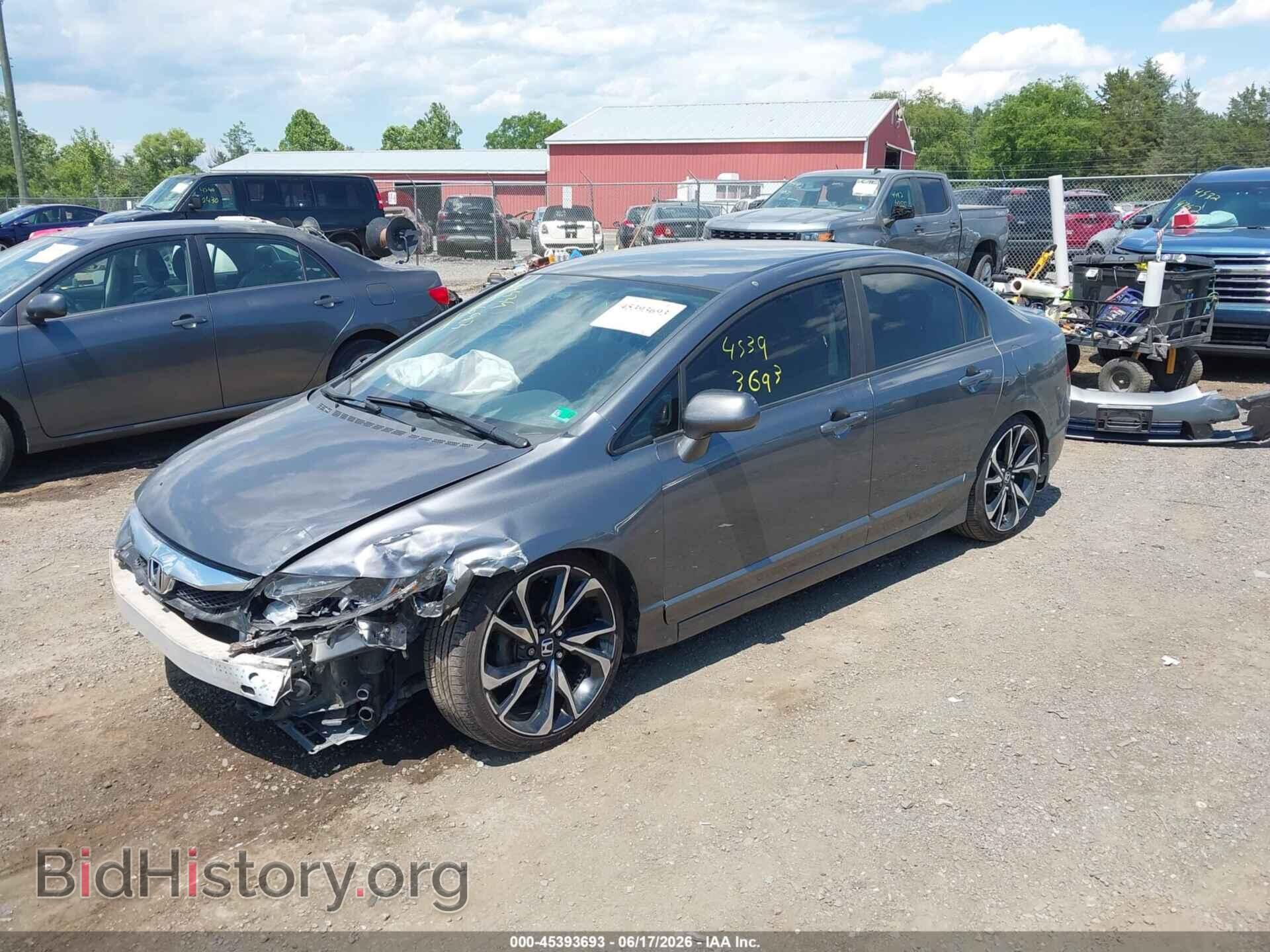 2011 HONDA CIVIC - VIN: 19XFA1F62BE012671 - Фото 2