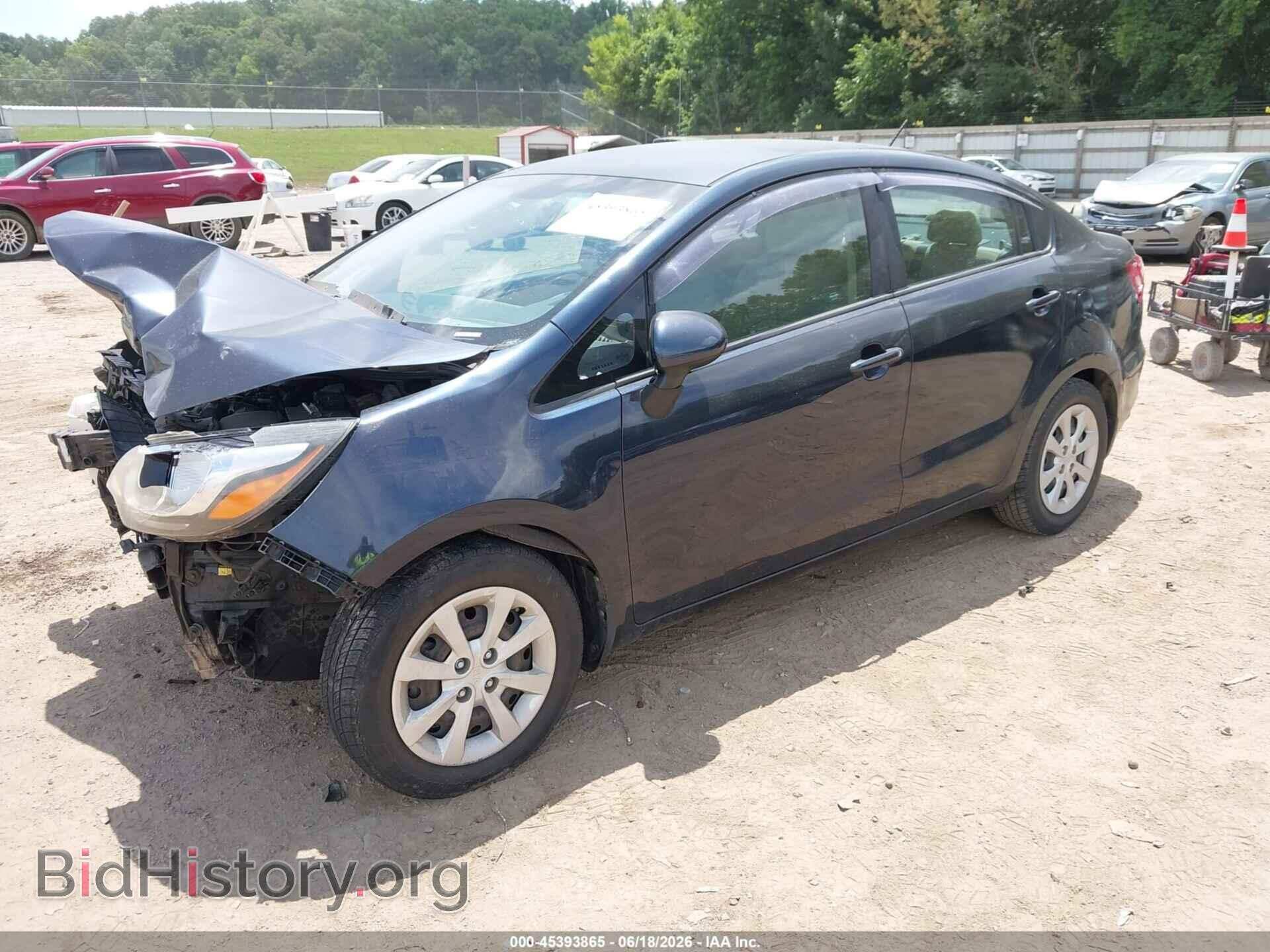 2016 KIA RIO - VIN: KNADN4A38G6570321 - Фото 2