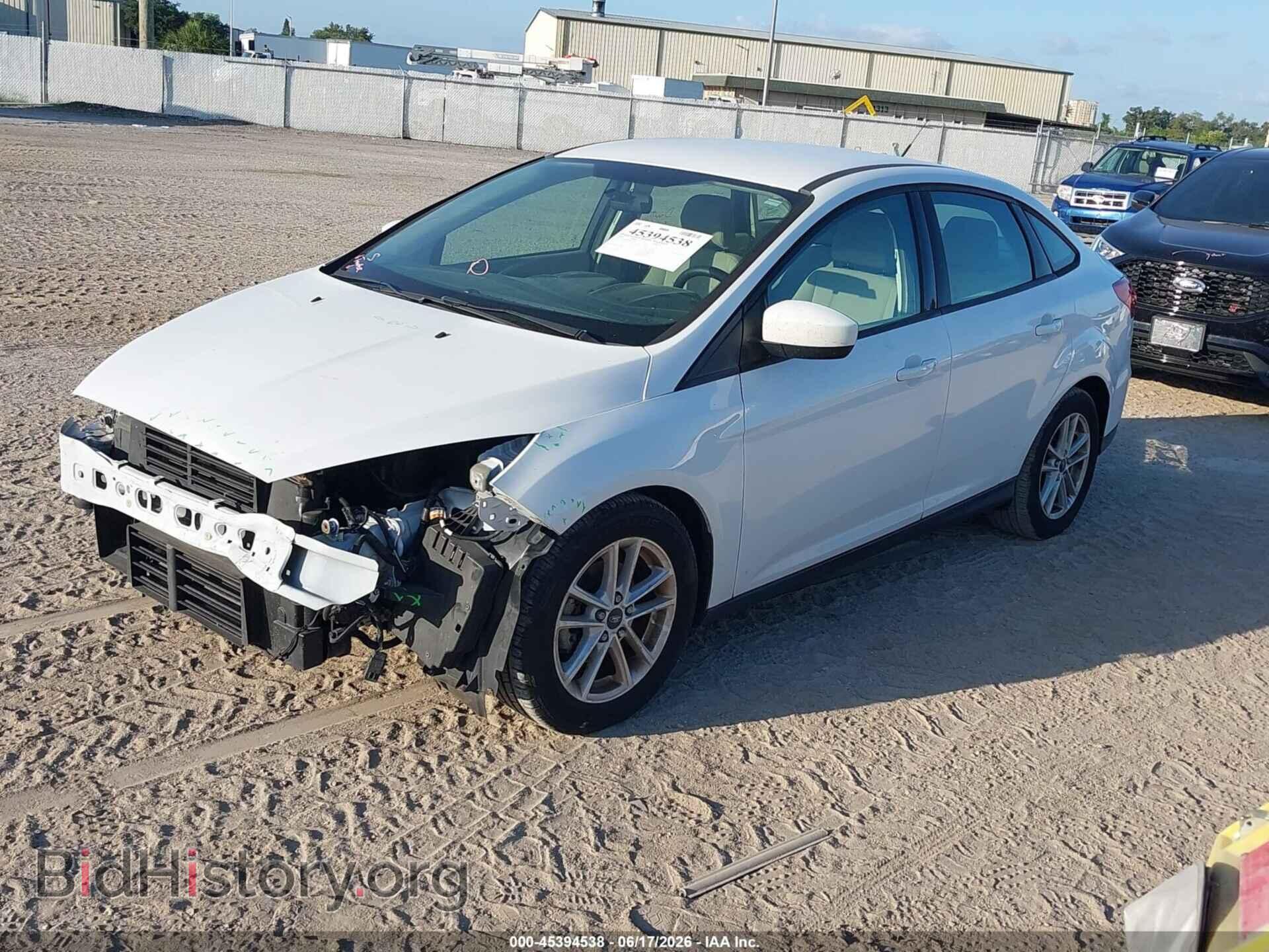 2018 FORD FOCUS - VIN: 1FADP3FEXJL234105 - Фото 2