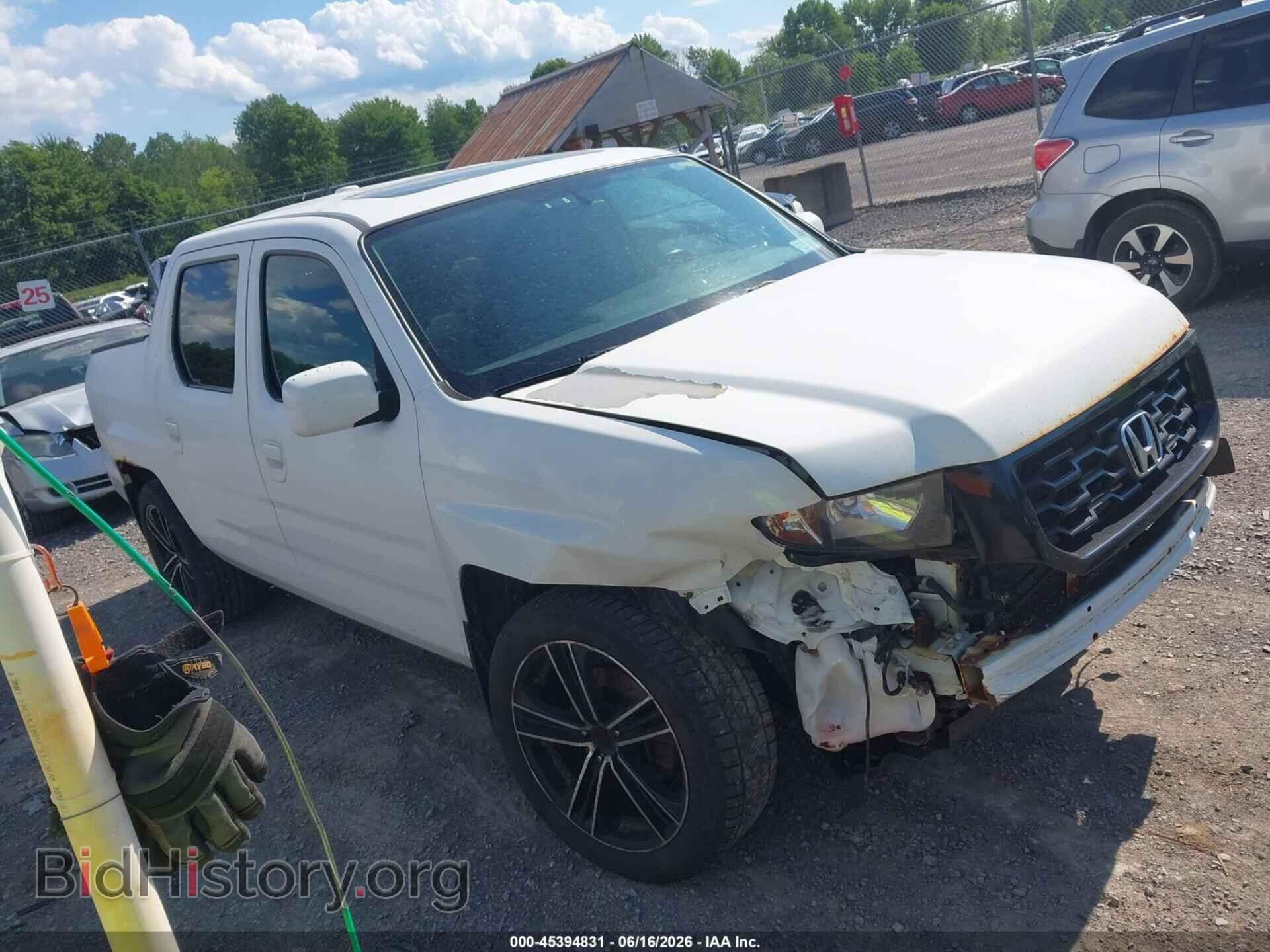 Фотография 5FPYK1F67EB010376 - HONDA RIDGELINE 2014