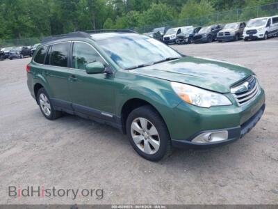 2012 Subaru OUTBACK 2.5I Premium, green — VIN 4S4BRBCC5C3255029, IAAI