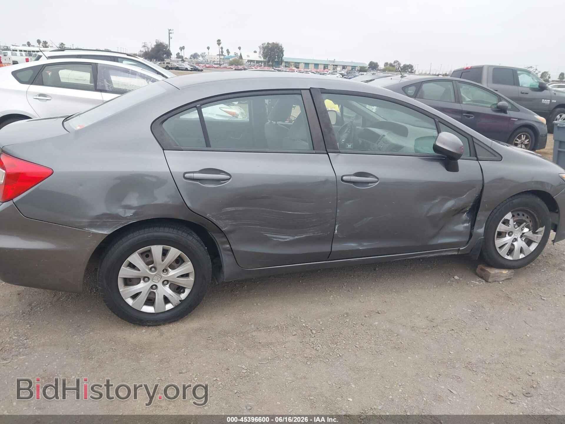 2012 HONDA CIVIC - VIN: 19XFB2F50CE345771 - Фото 6
