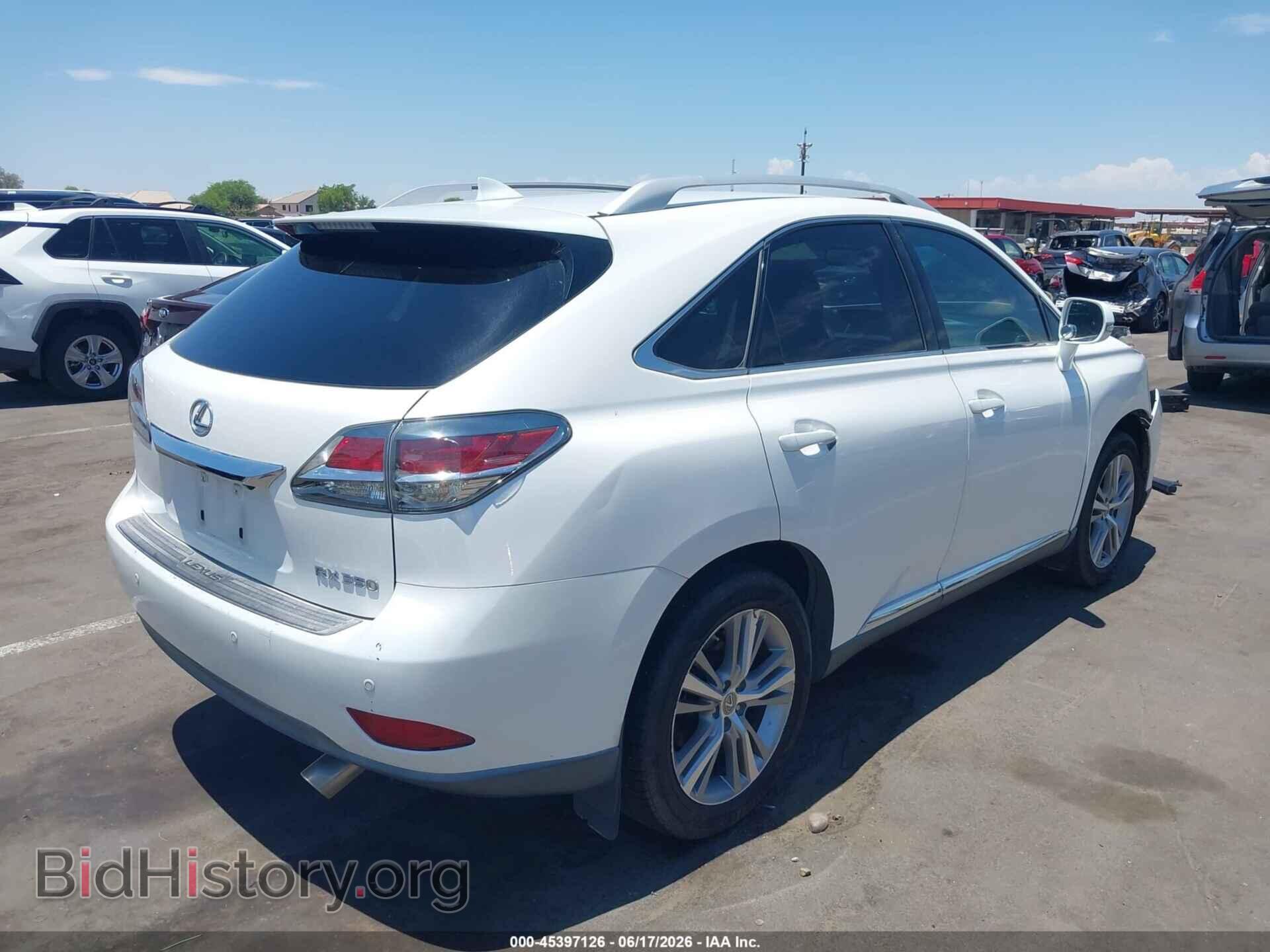 2015 LEXUS RX 350 - VIN: 2T2ZK1BA9FC166573 - Фото 4