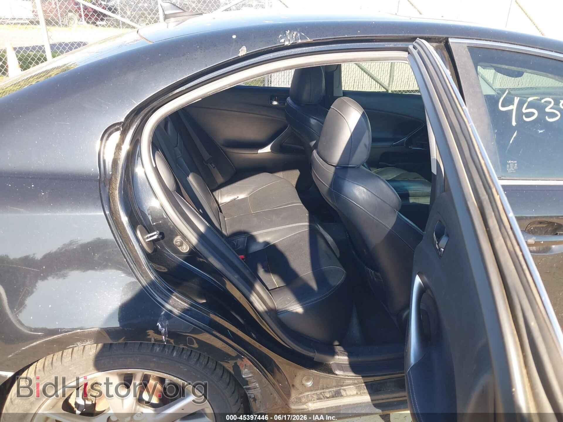 2010 LEXUS IS 250 - VIN: JTHBF5C23A5114093 - Фото 8