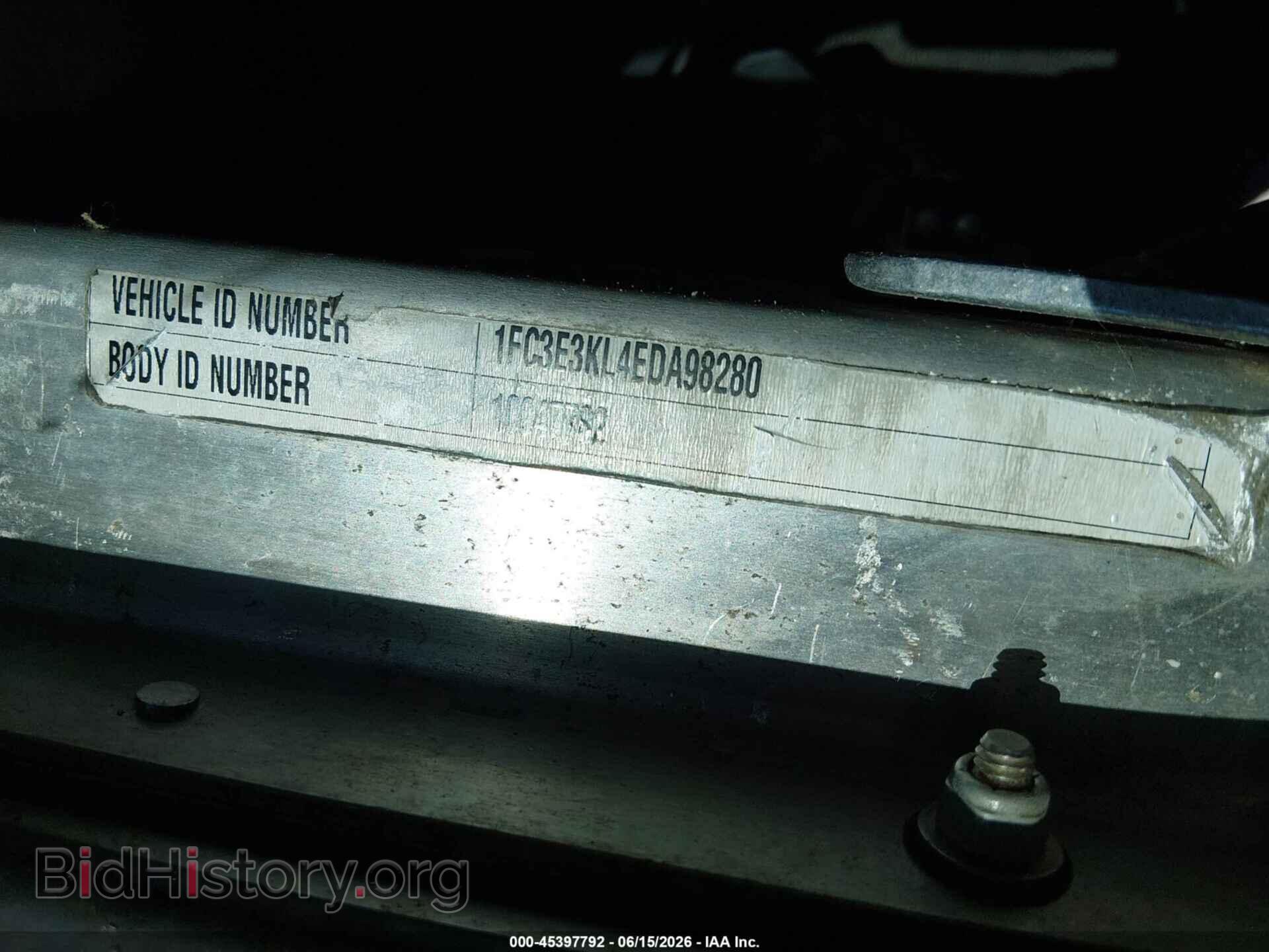 2014 FORD E-350 STRIPPED - VIN: 1FC3E3KL4EDA98280 - Photo 9