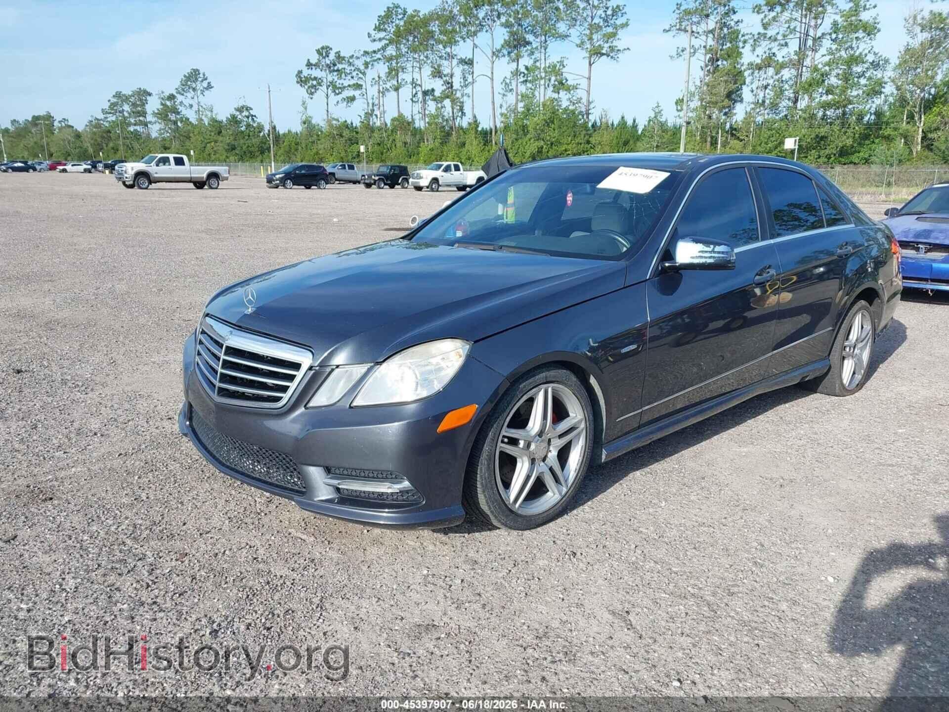 2012 MERCEDES-BENZ E - VIN: WDDHF5KB1CA524274 - Фото 2