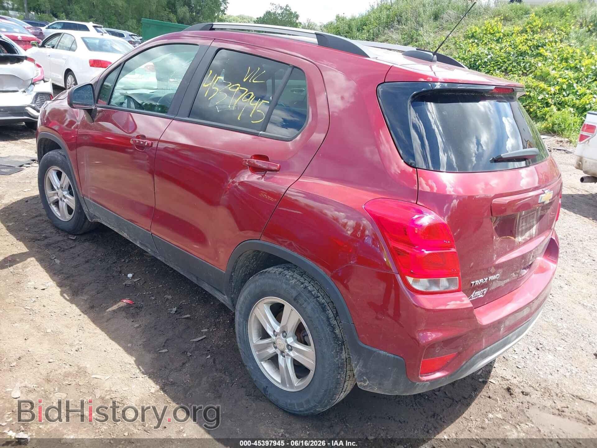 2021 CHEVROLET TRAX - VIN: KL7CJPSM4MB370717 - Фото 3