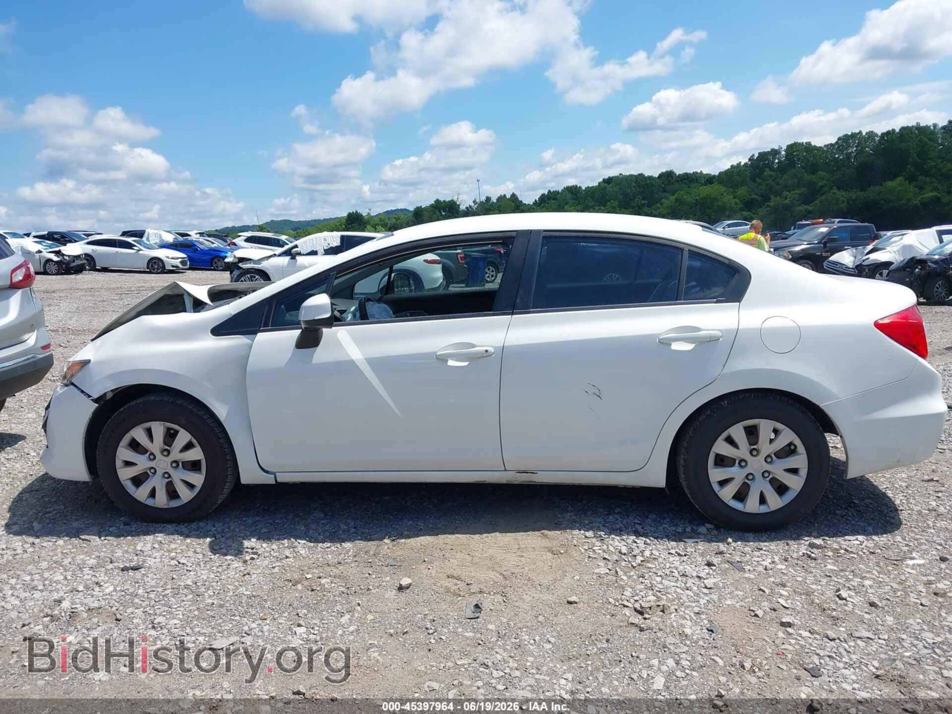 2012 HONDA CIVIC - VIN: 2HGFB2F5XCH523255 - Фото 14