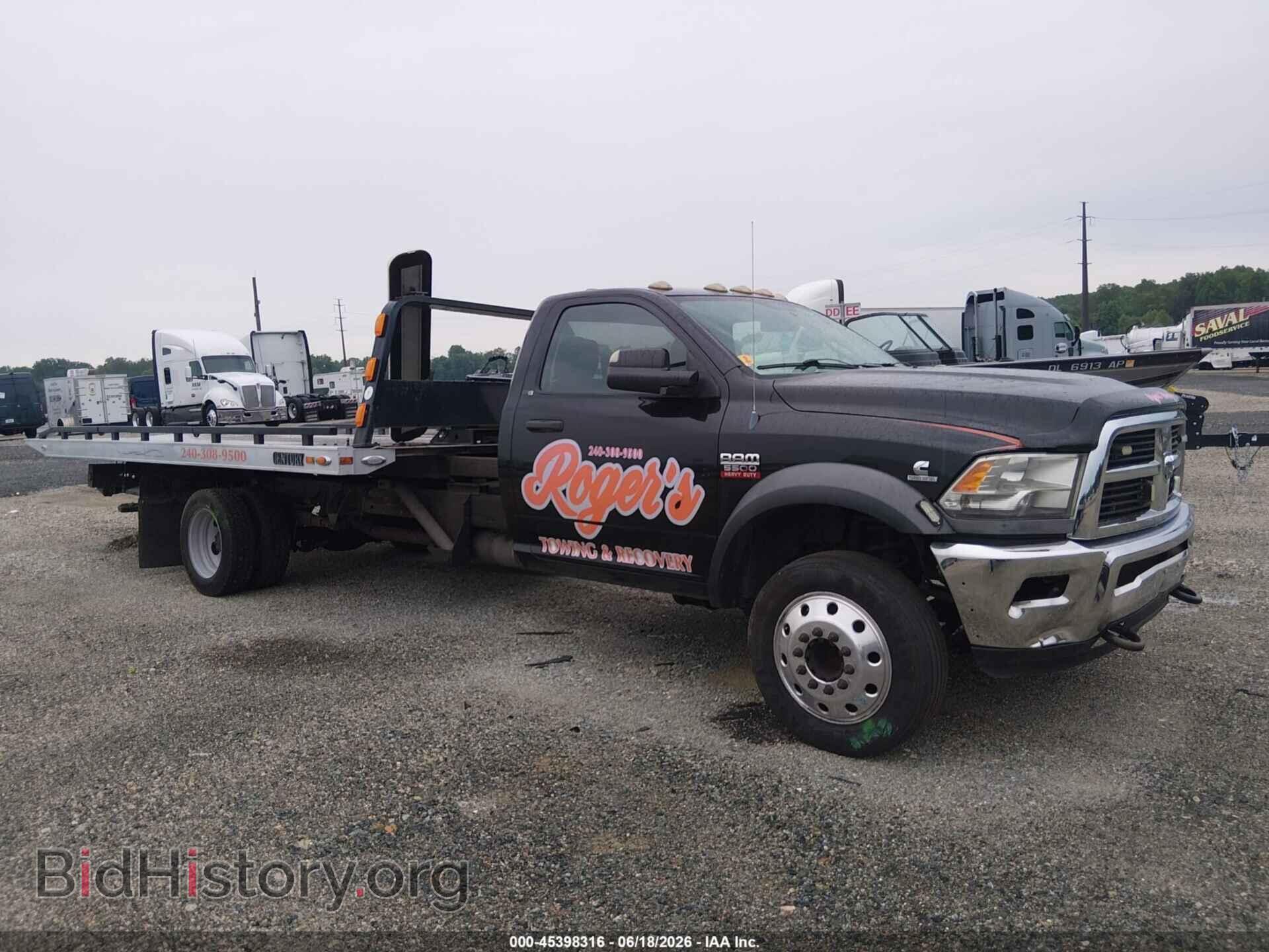 Фотография 3C7WDMDL4CG326655 - RAM 5500 CHASSIS 2012