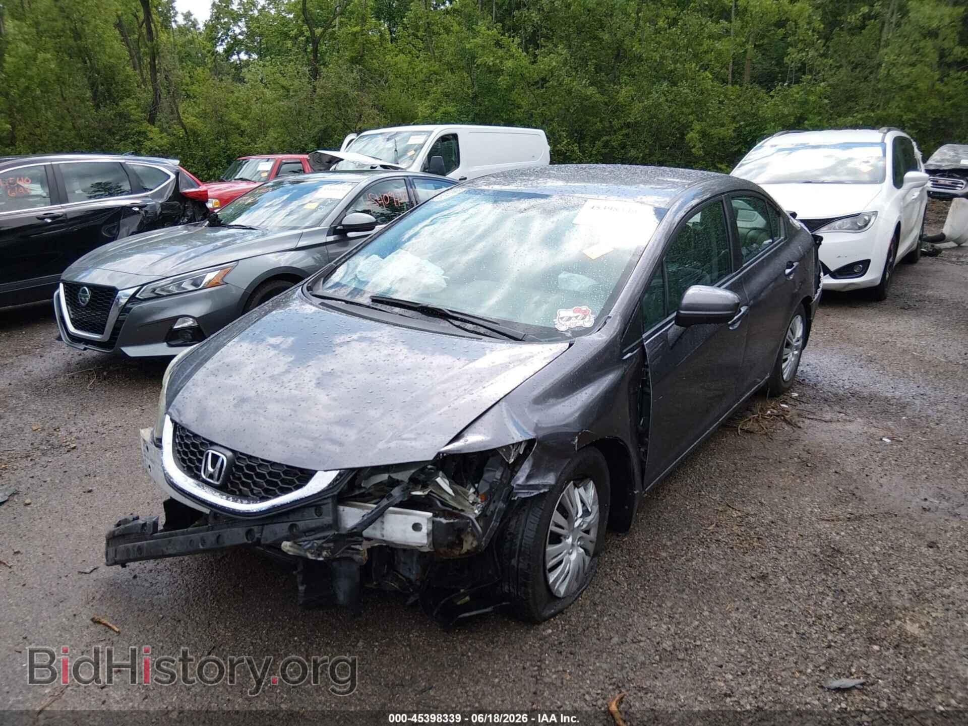 2014 HONDA CIVIC - VIN: 19XFB2F59EE204684 - Фото 2