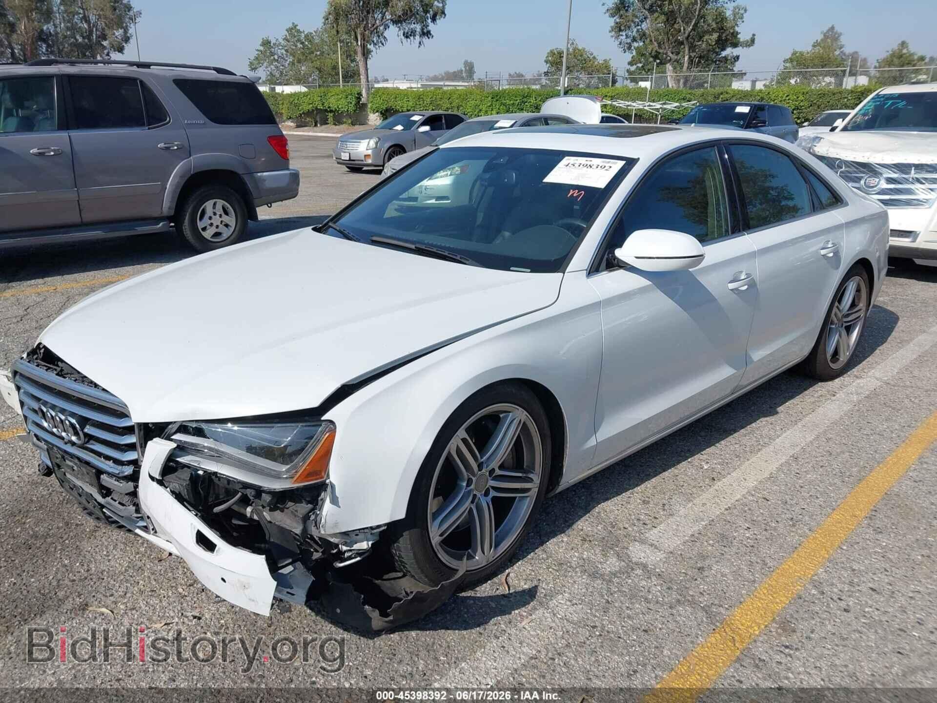 2013 AUDI A8 - VIN: WAUA2AFD6DN016997 - Фото 2