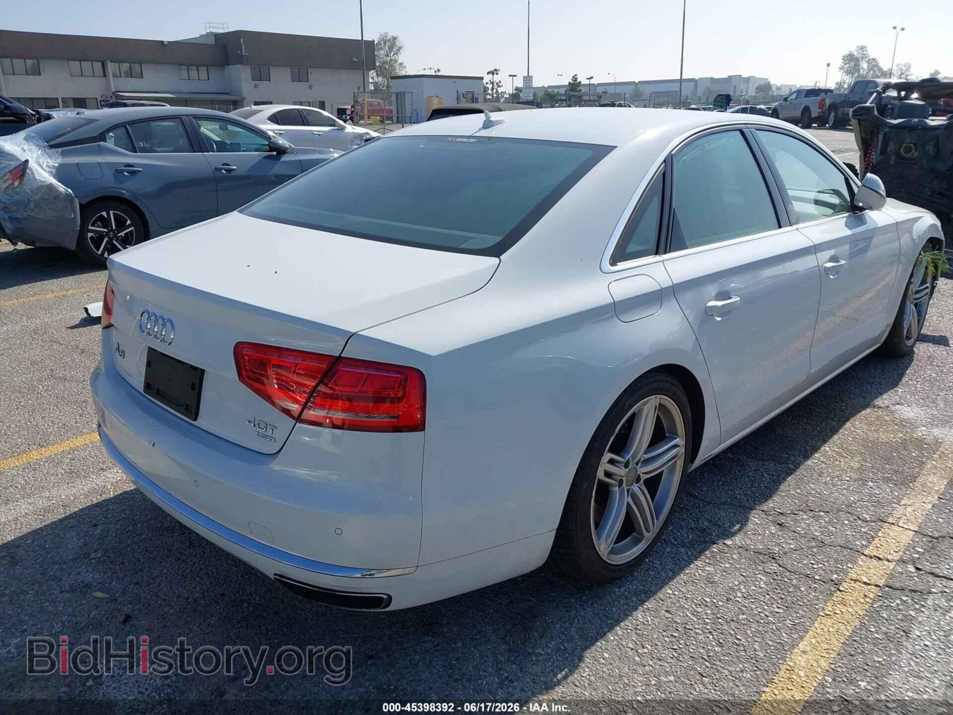 2013 AUDI A8 - VIN: WAUA2AFD6DN016997 - Фото 4