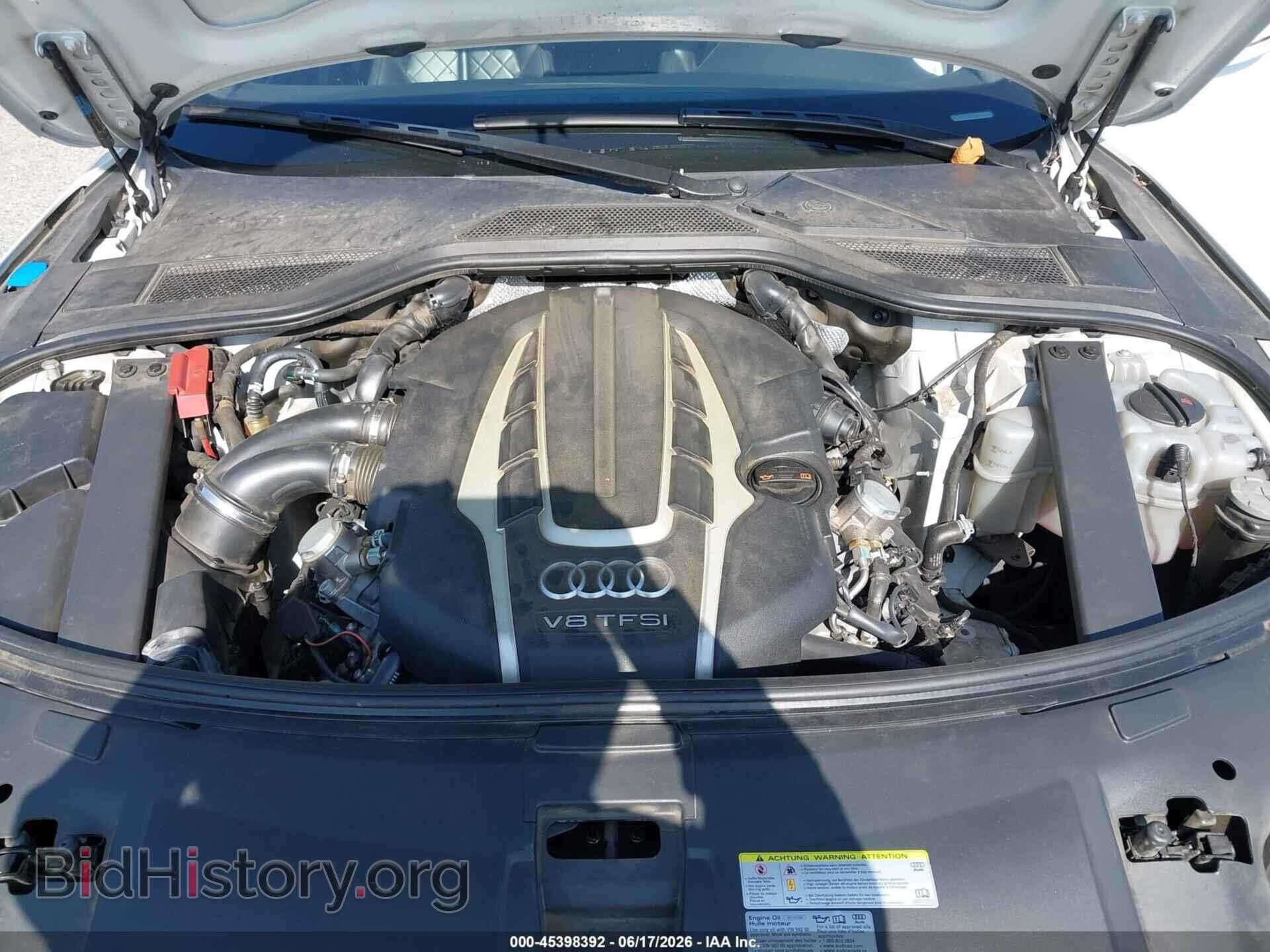 2013 AUDI A8 - VIN: WAUA2AFD6DN016997 - Фото 10