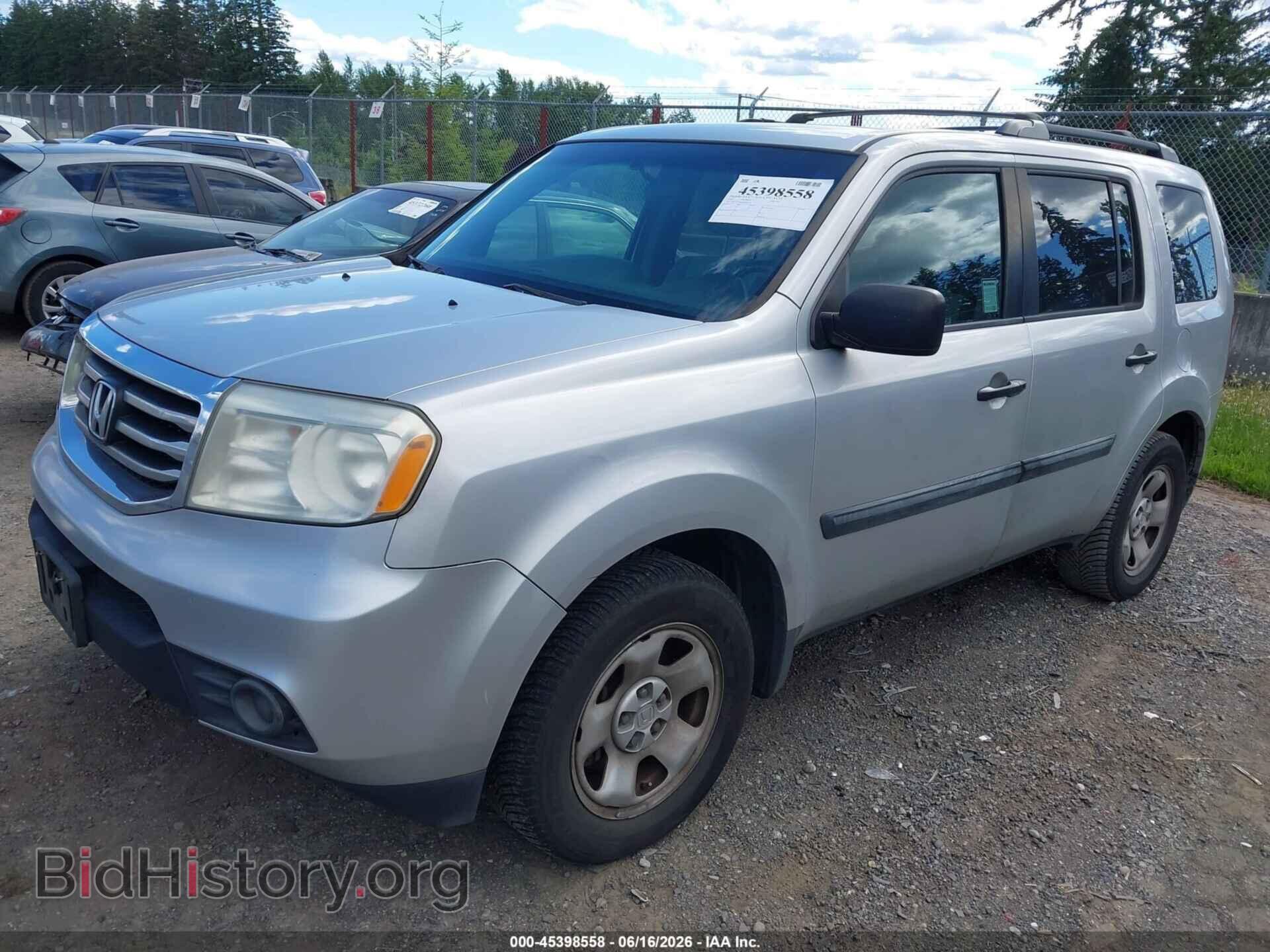 2013 HONDA PILOT - VIN: 5FNYF3H23DB044123 - Photo 2