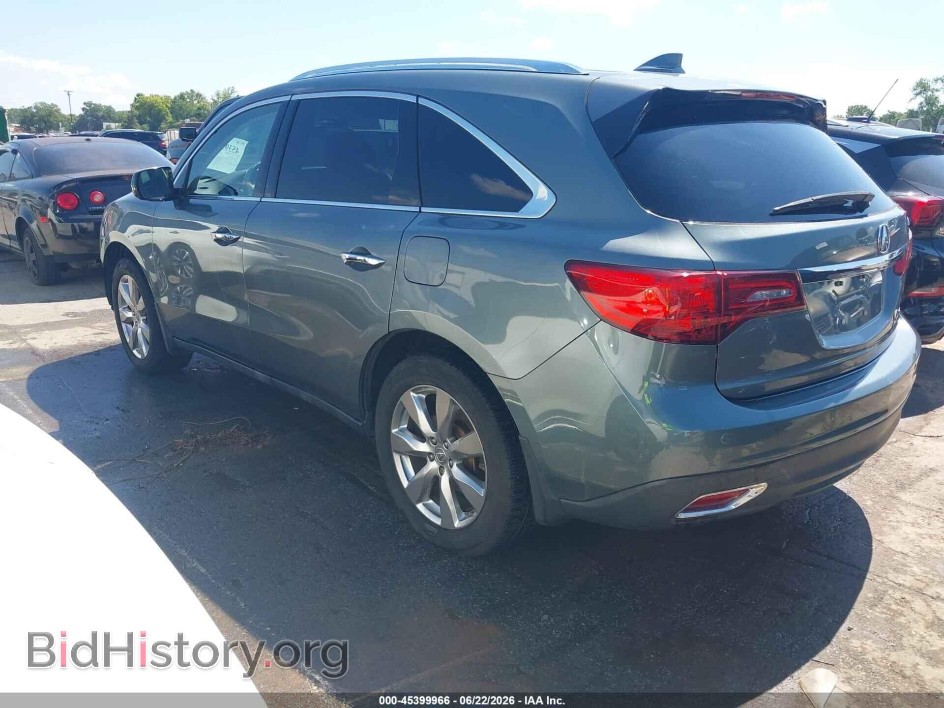 2015 ACURA MDX - VIN: 5FRYD4H83FB006179 - Фото 3