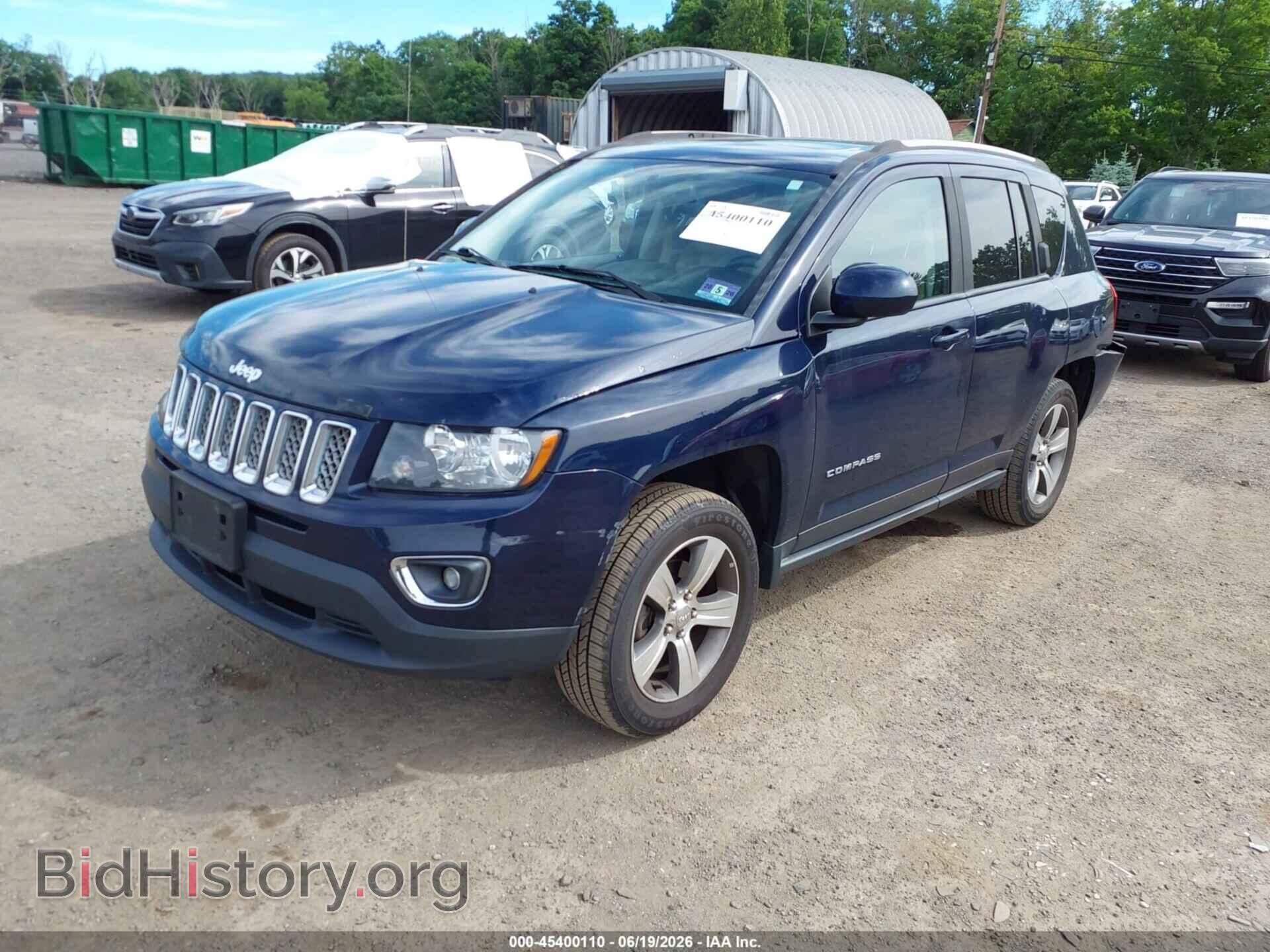 2017 JEEP COMPASS - VIN: 1C4NJDEB4HD110042 - Фото 2