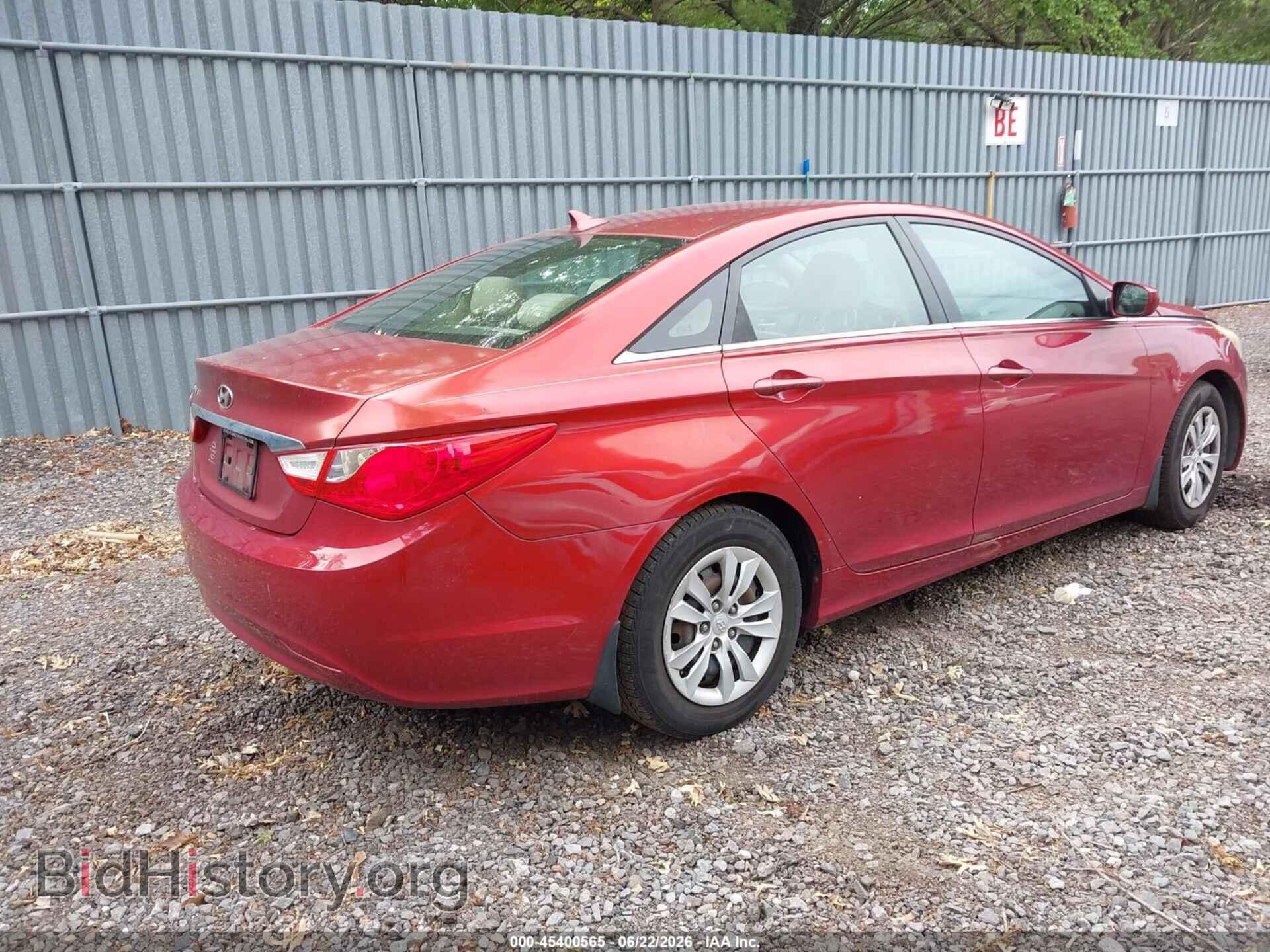 2011 HYUNDAI SONATA - VIN: 5NPEB4AC5BH146402 - Фото 4